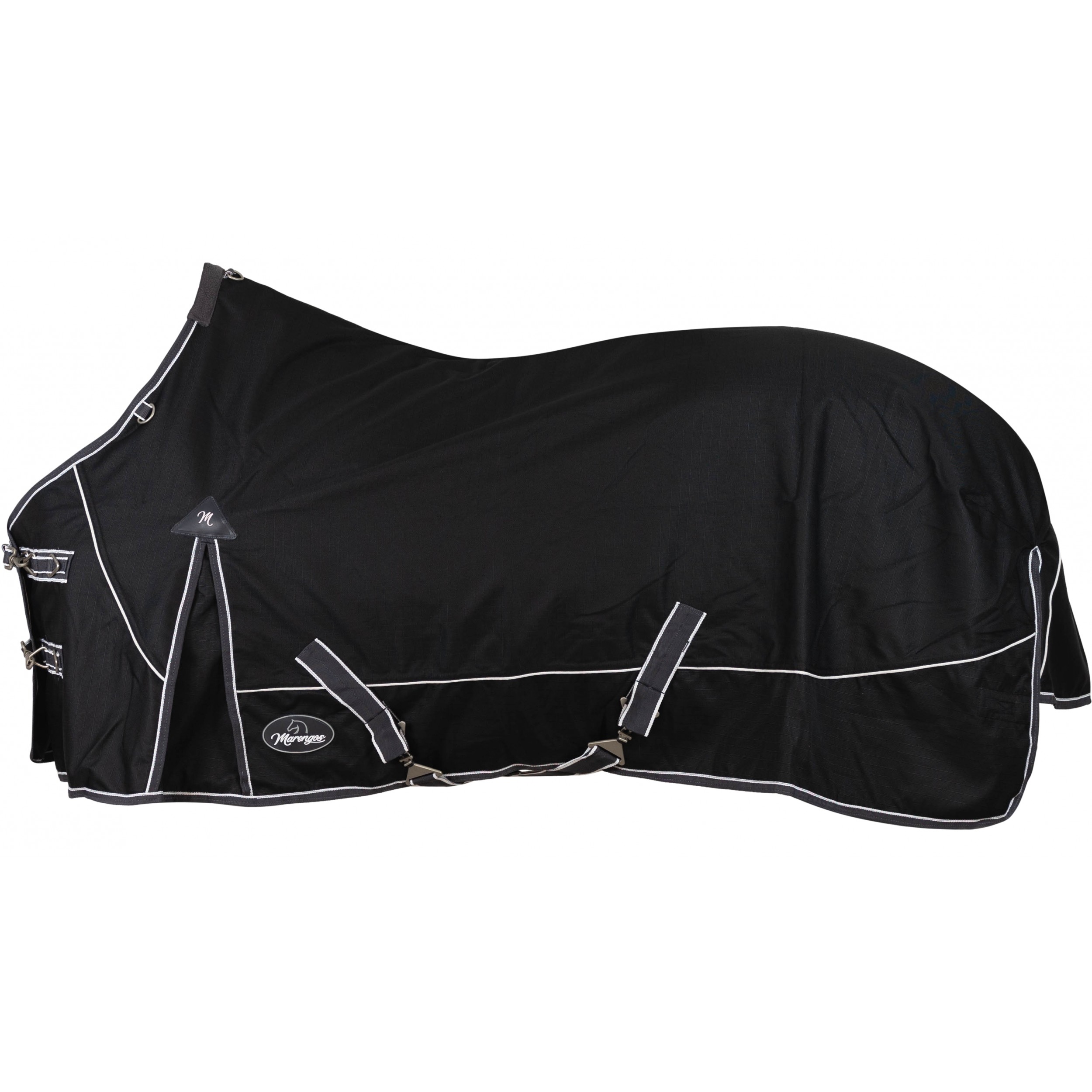 Weidedecke Polarfleece 1200D COMFORT schwarz