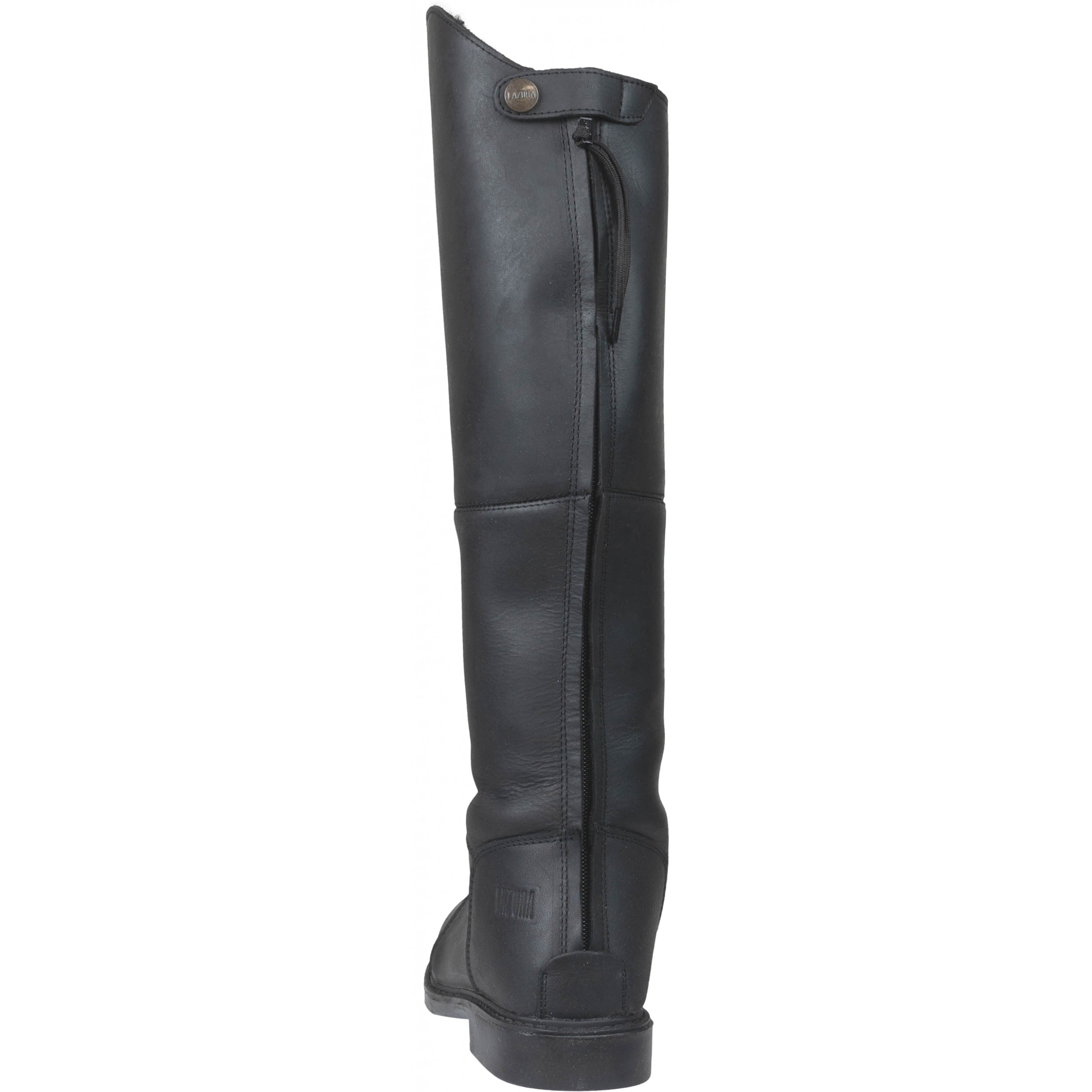 Winter Damen Reitstiefel PERTH Echtleder schwarz