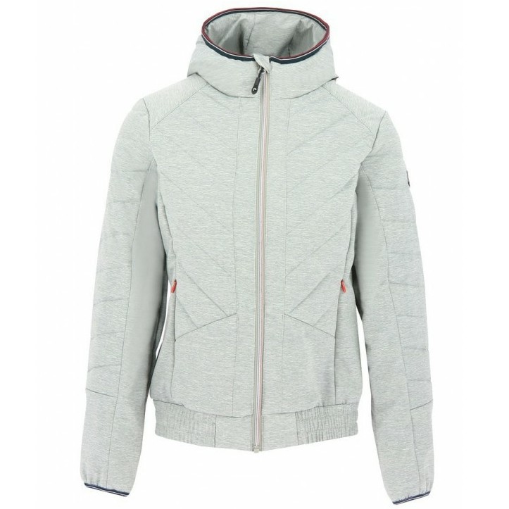 Damen Hybridjacke MONA grau meliert