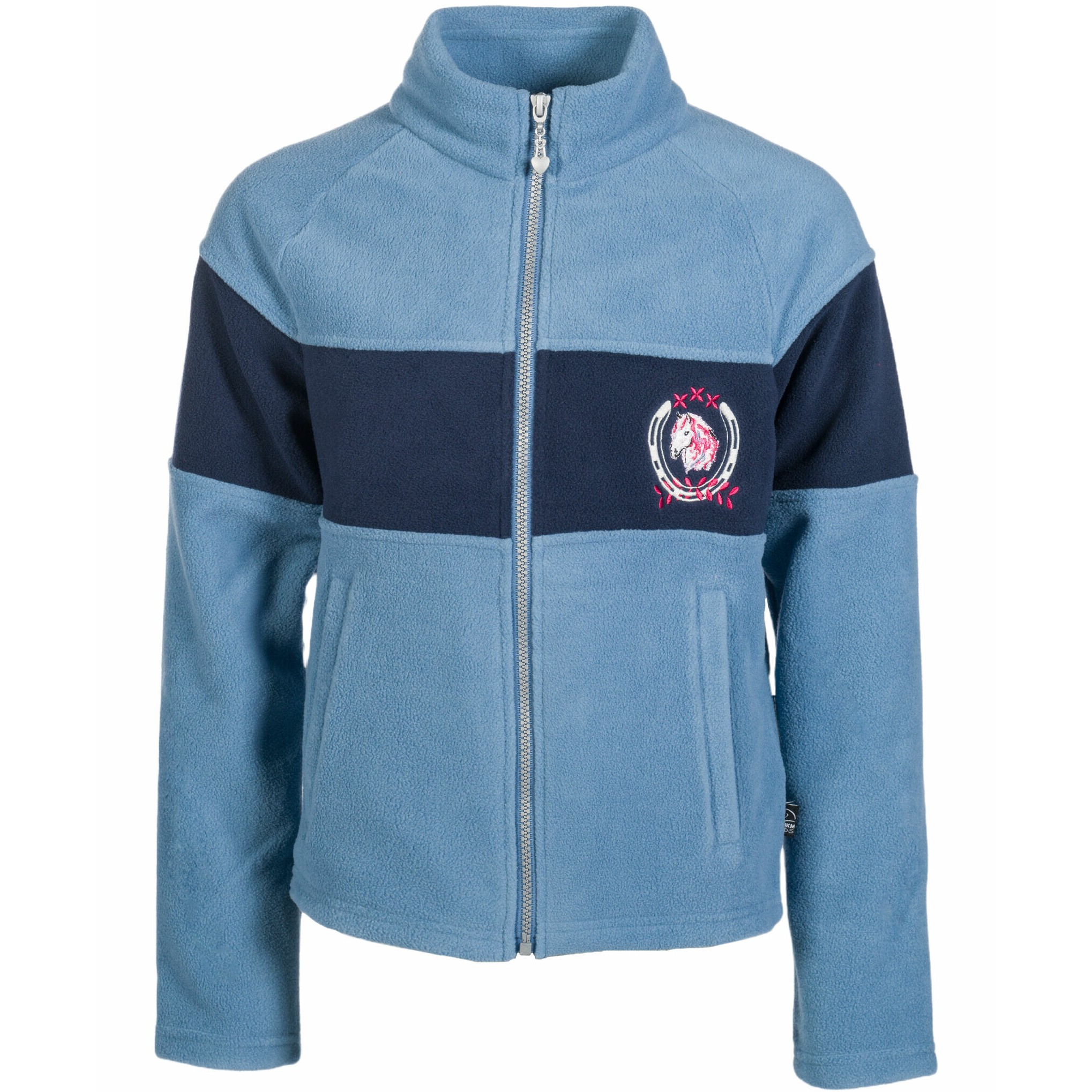 Kinder Fleecejacke AYMEE rauchblau