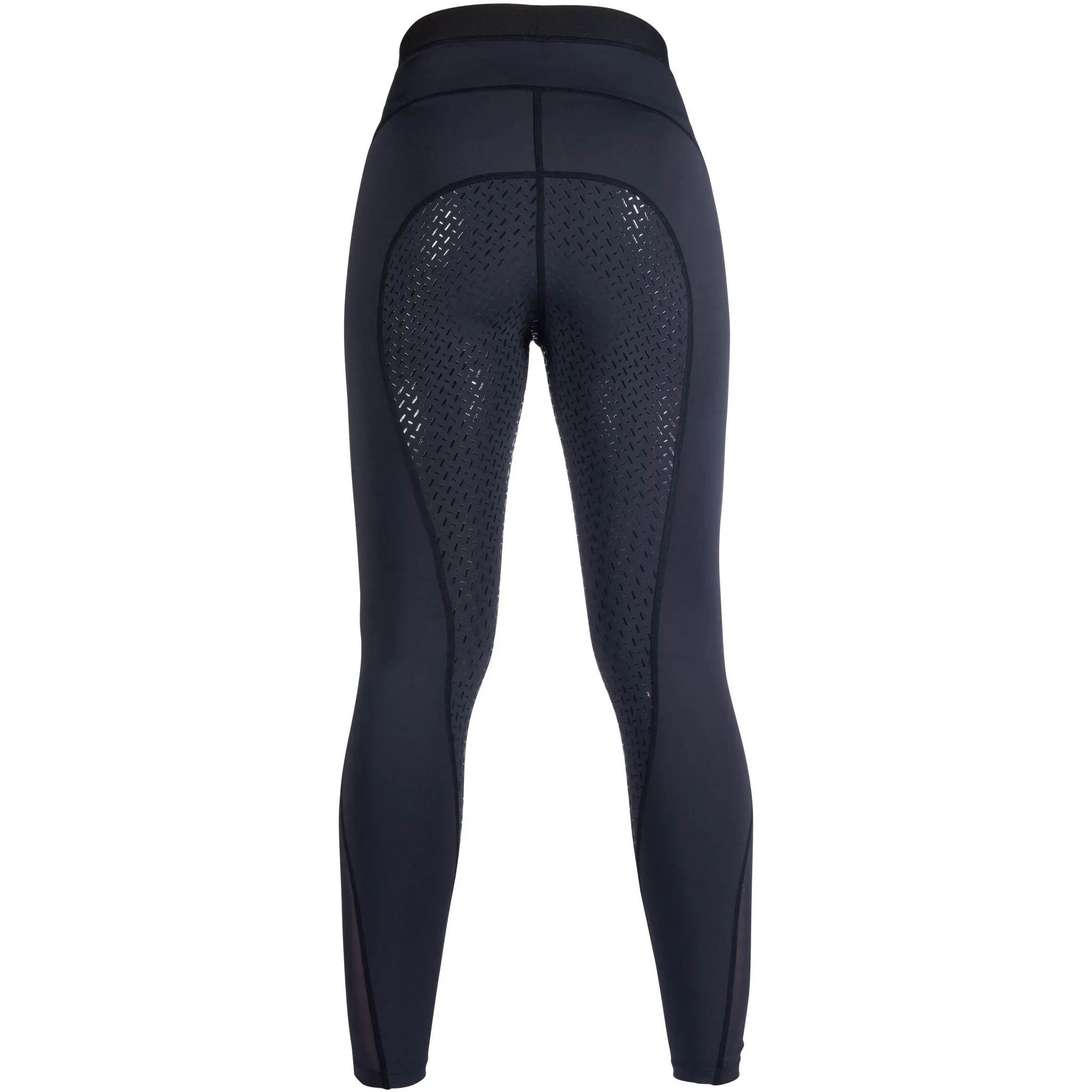 Kinder Reitleggings Silikon Vollbesatz FLOW schwarz