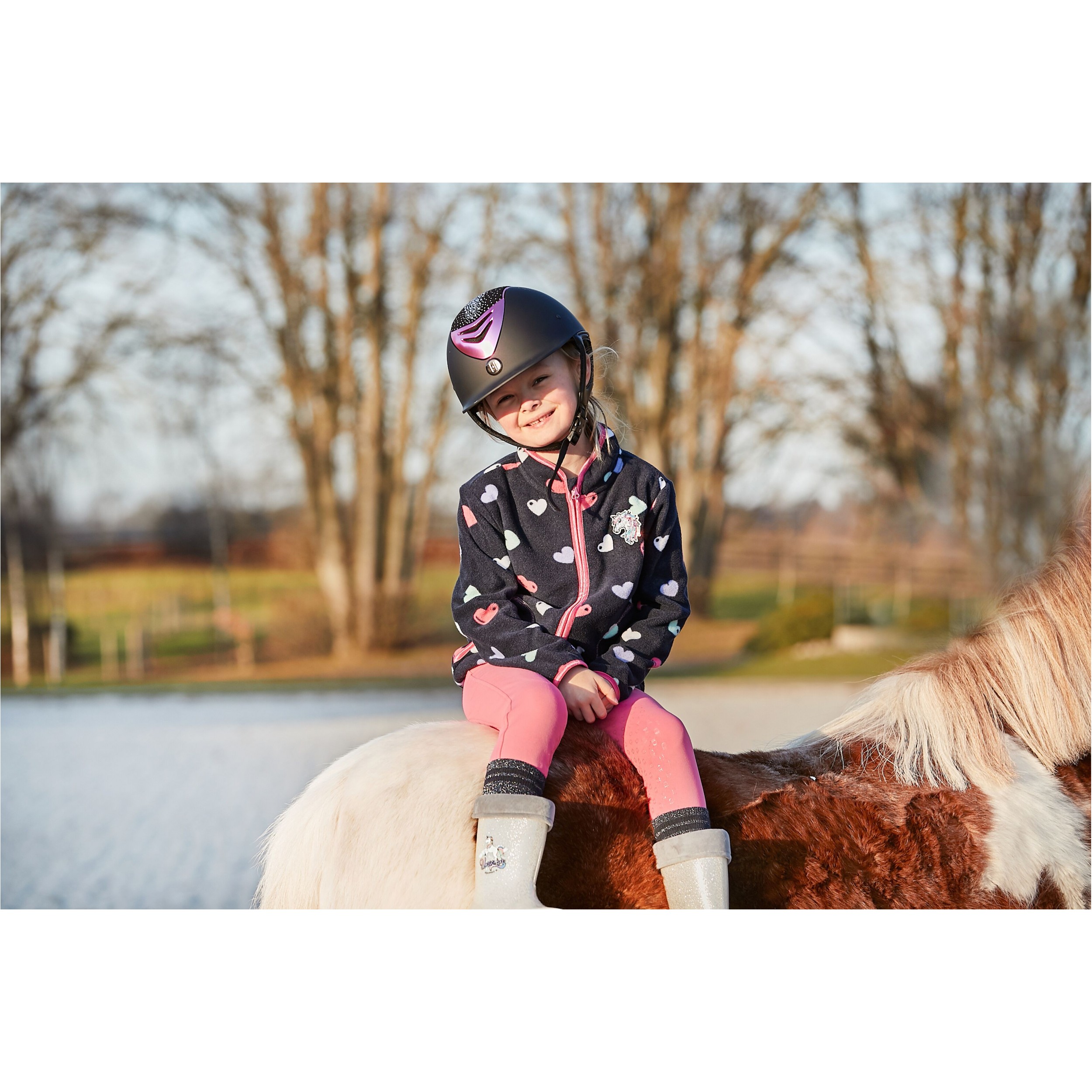 Kinder Fleecejacke HANNAH navy