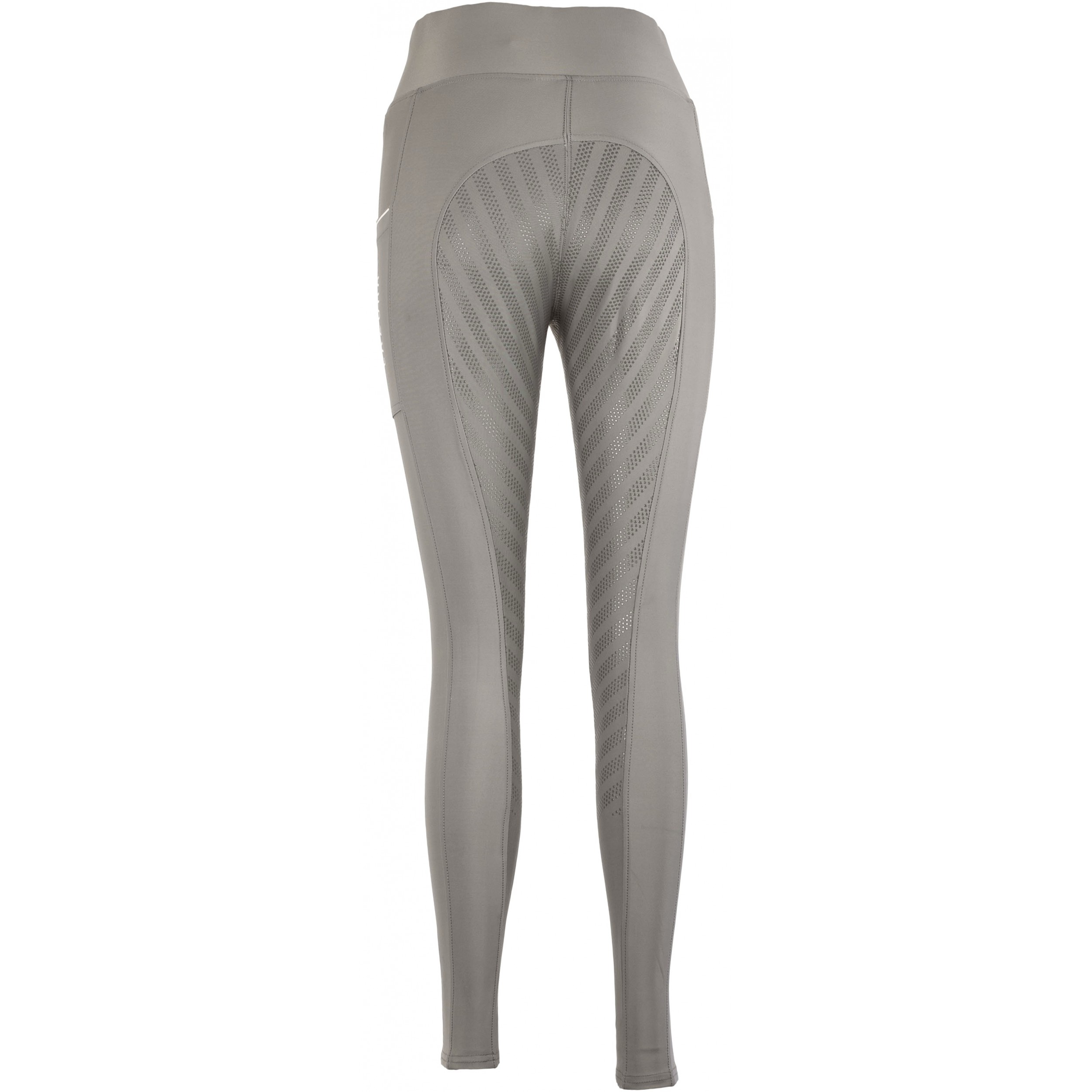 Damen Reitleggings Silikon Vollbesatz FENJA stone