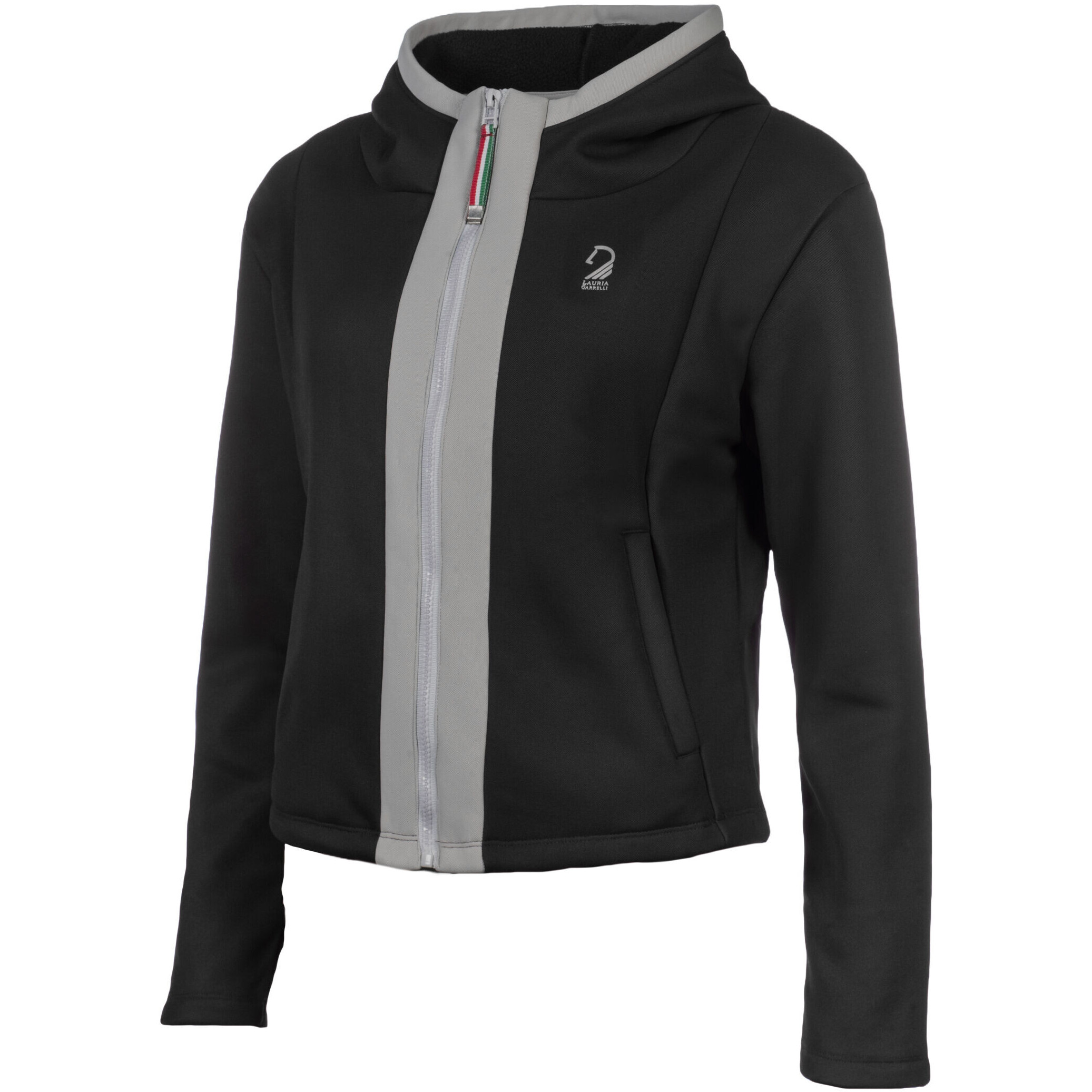 Damen Sweatjacke LIVIGNO schwarz