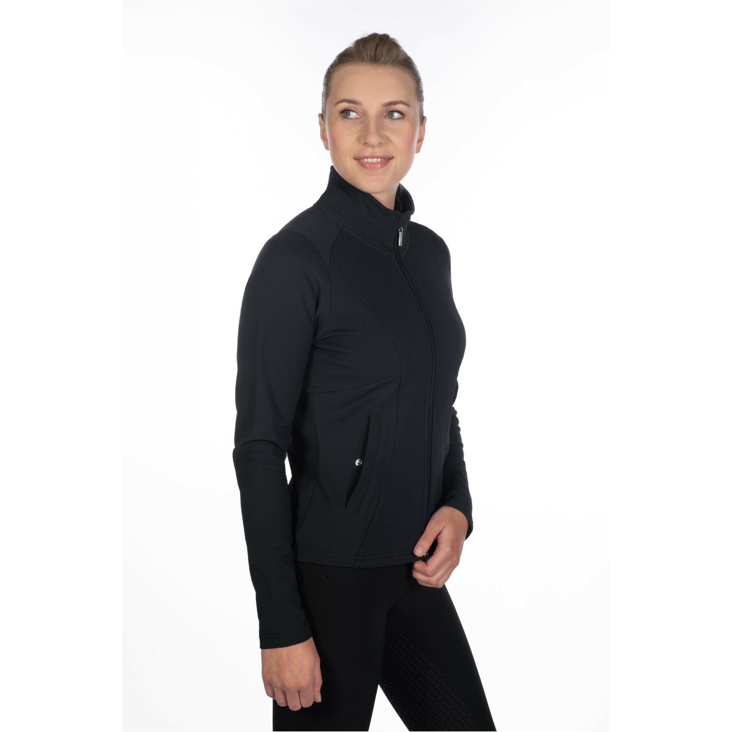 Damen Sweatjacke ALINA schwarz