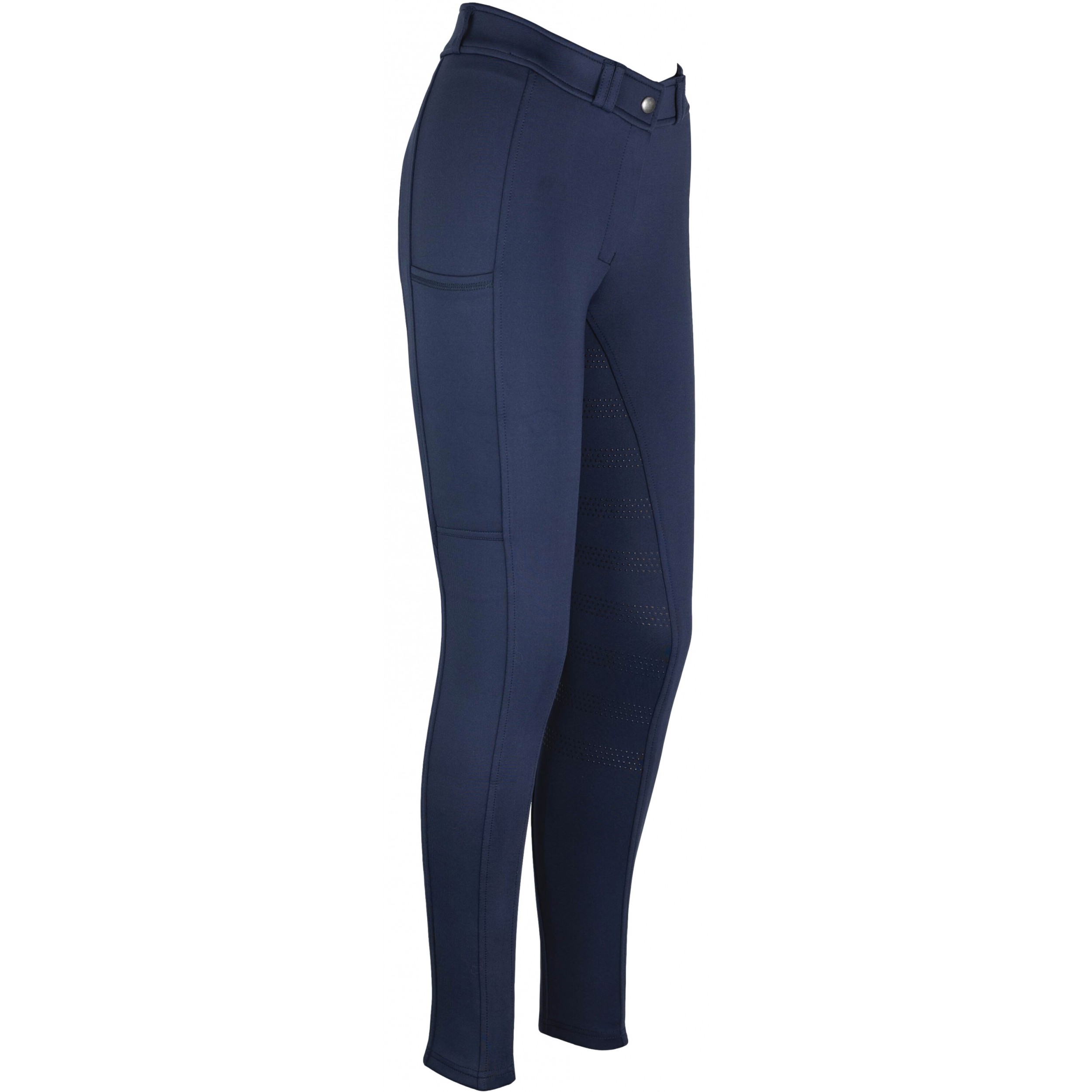 Damen Reithose Silikon Vollbesatz AMARA navy