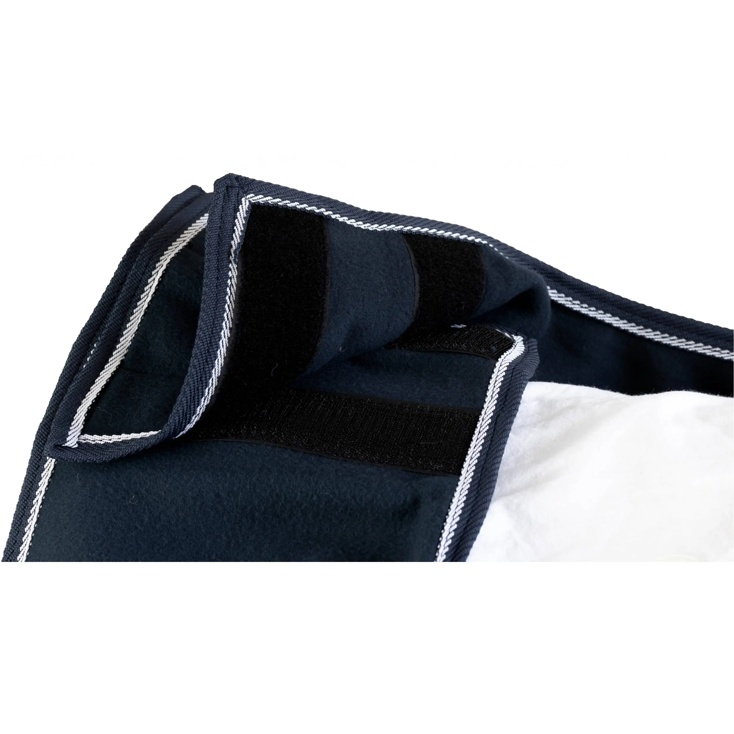 Fleece-Ausreitdecke marine