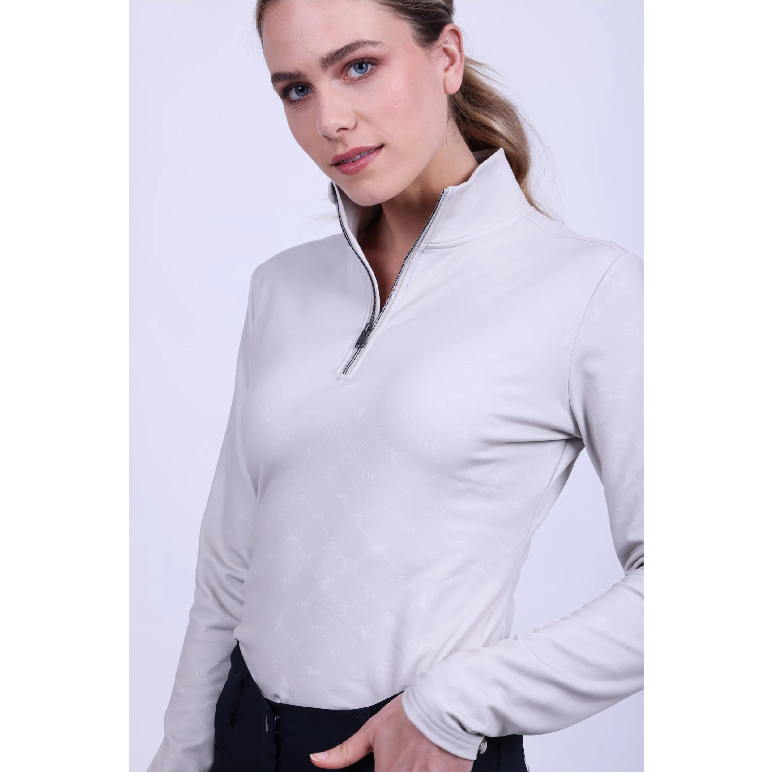 Damen Langarmshirt HVPWelmoed Luxury kit