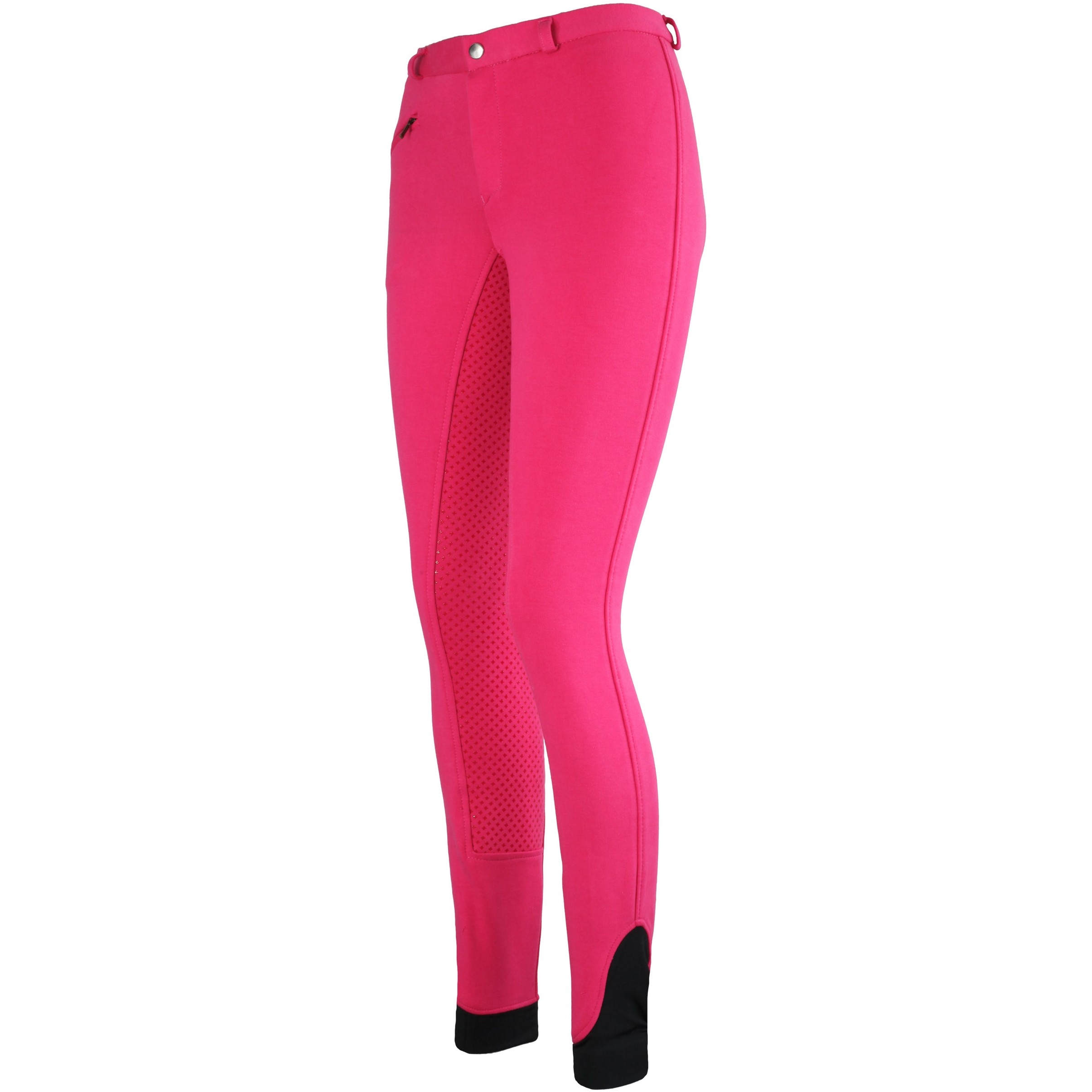 Kinder Reithose Silikon Vollbesatz Flex BASICLINE pink