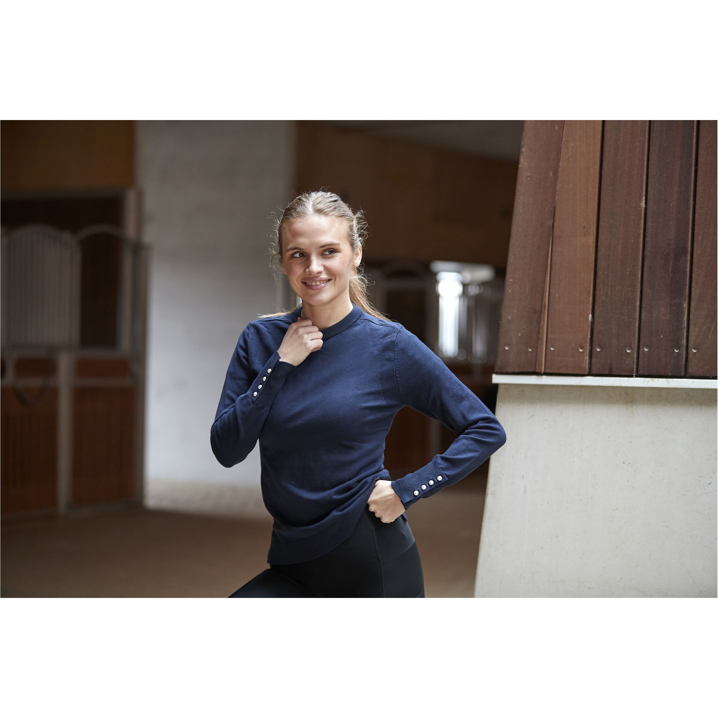 Damen Strickpullover ROBYN navy