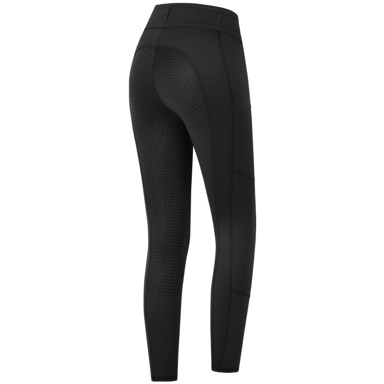 Damen Reitleggings Silikon Vollbesatz ELLA schwarz