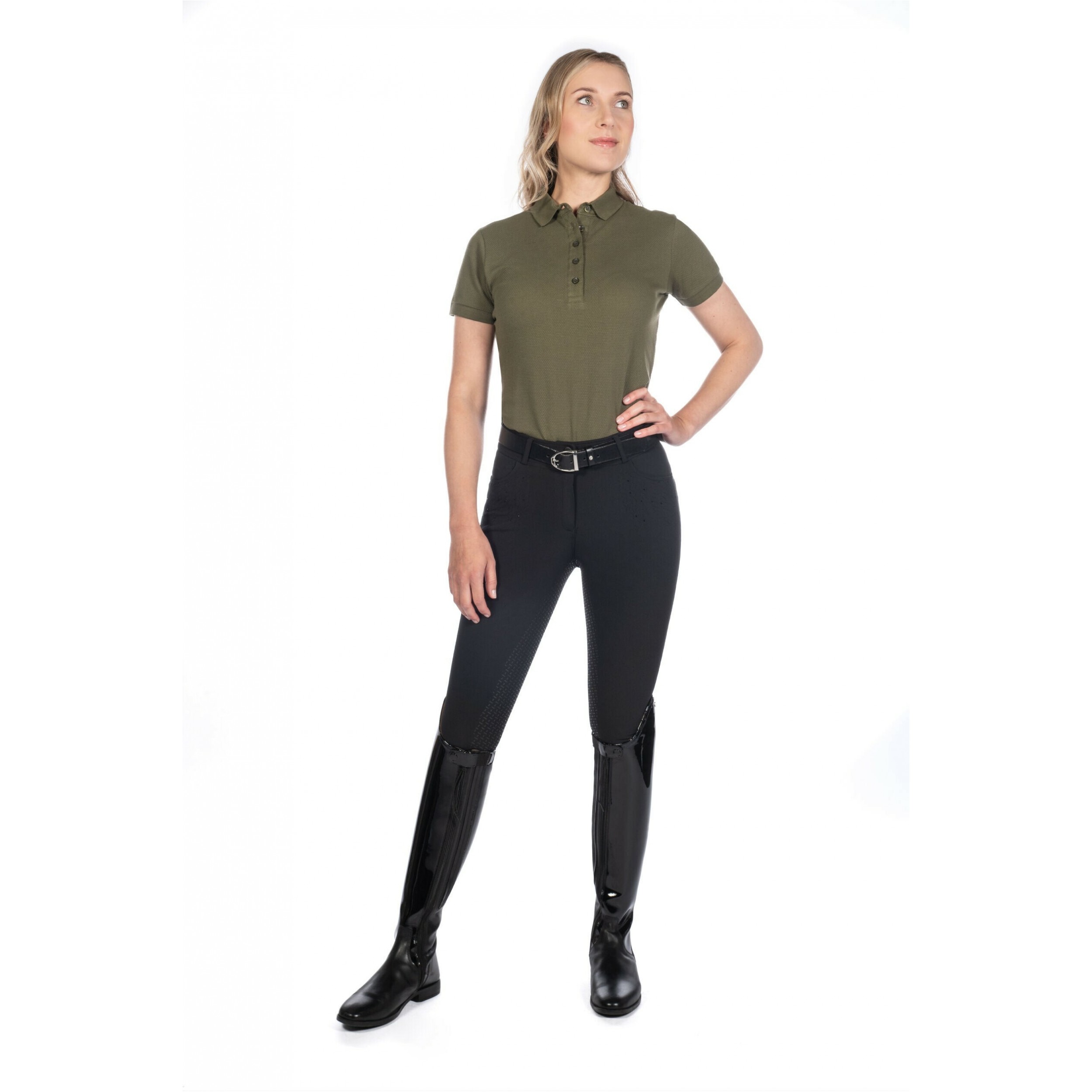 Damen Poloshirt ELISA khaki