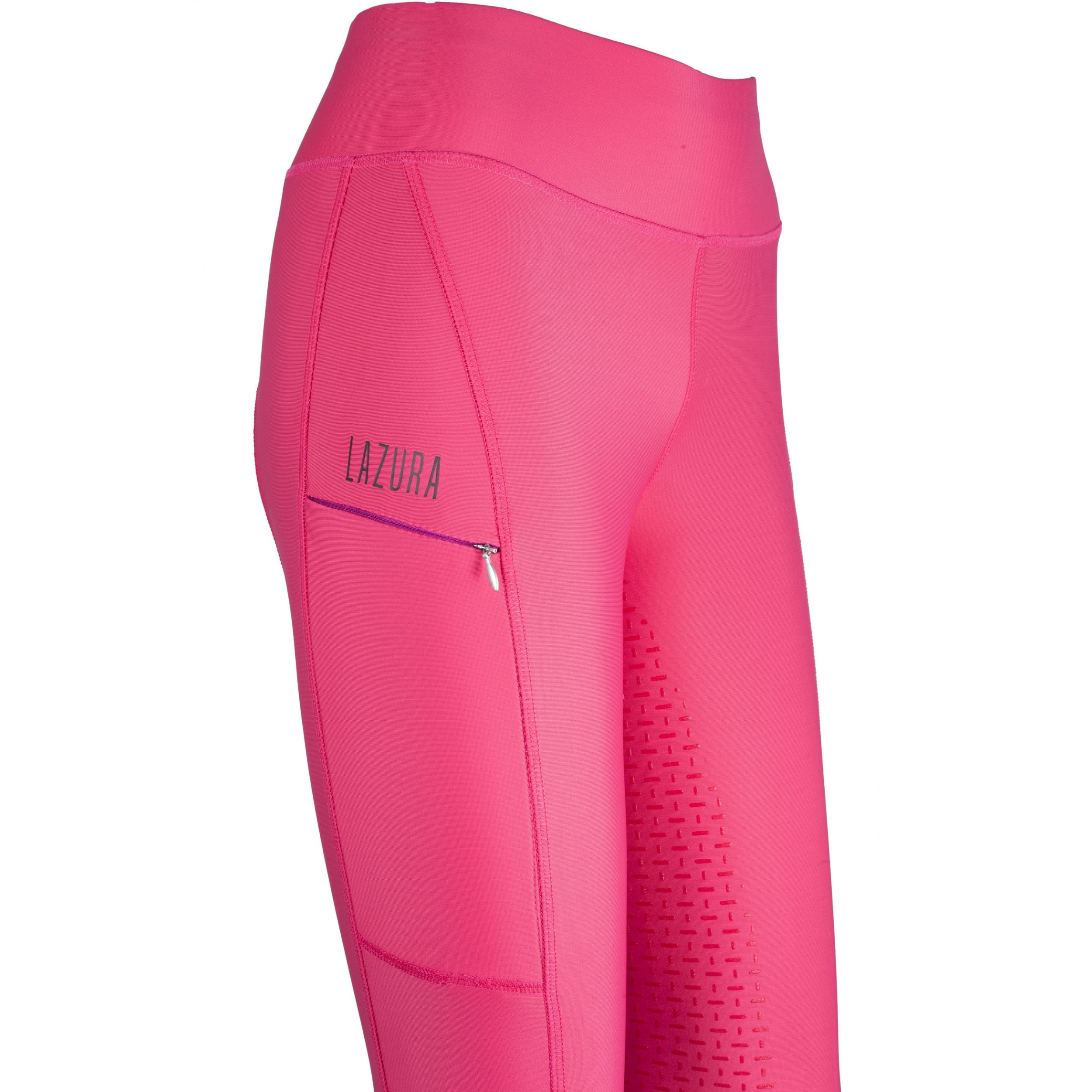 Damen Reitleggings Silikon Vollbesatz ADVENTURE pink