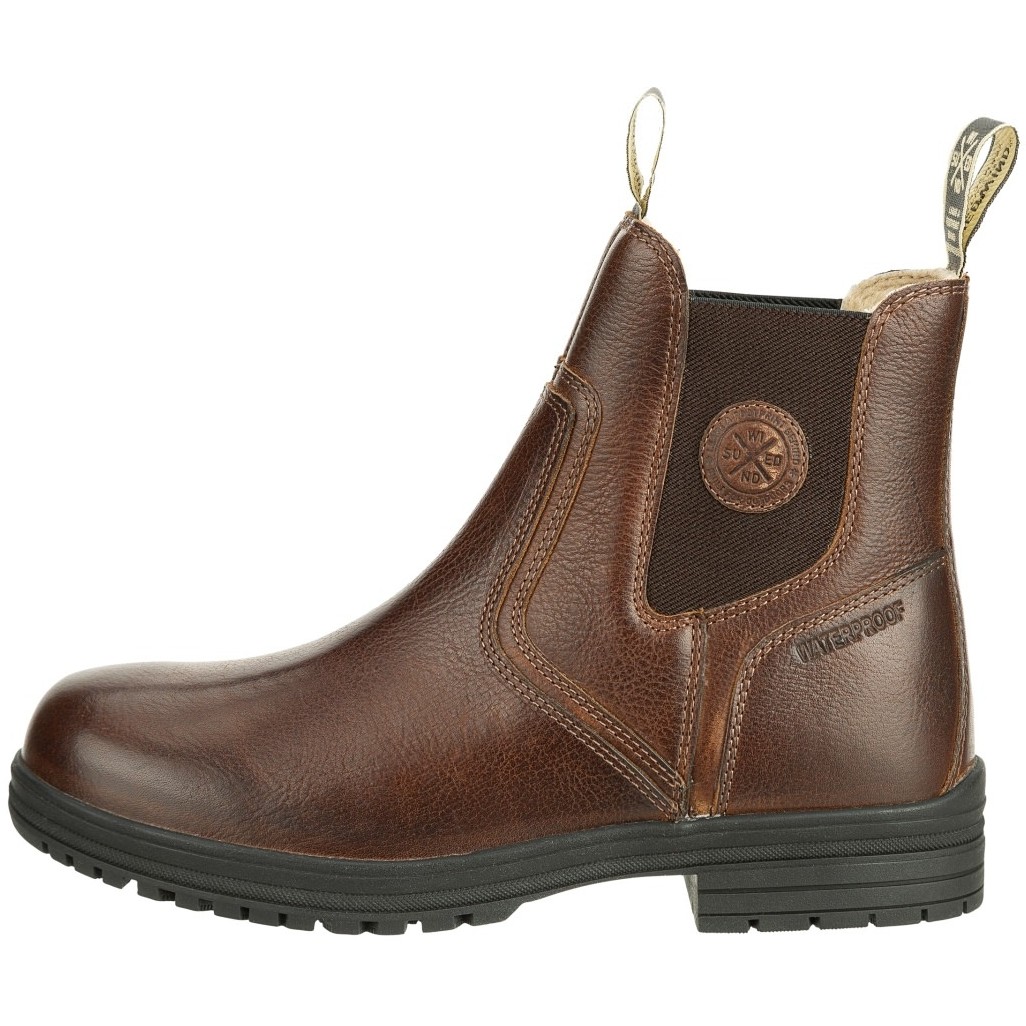 Winter Damen Jodhpur Reitstiefeletten AMARON Chelsea Wool chocolate