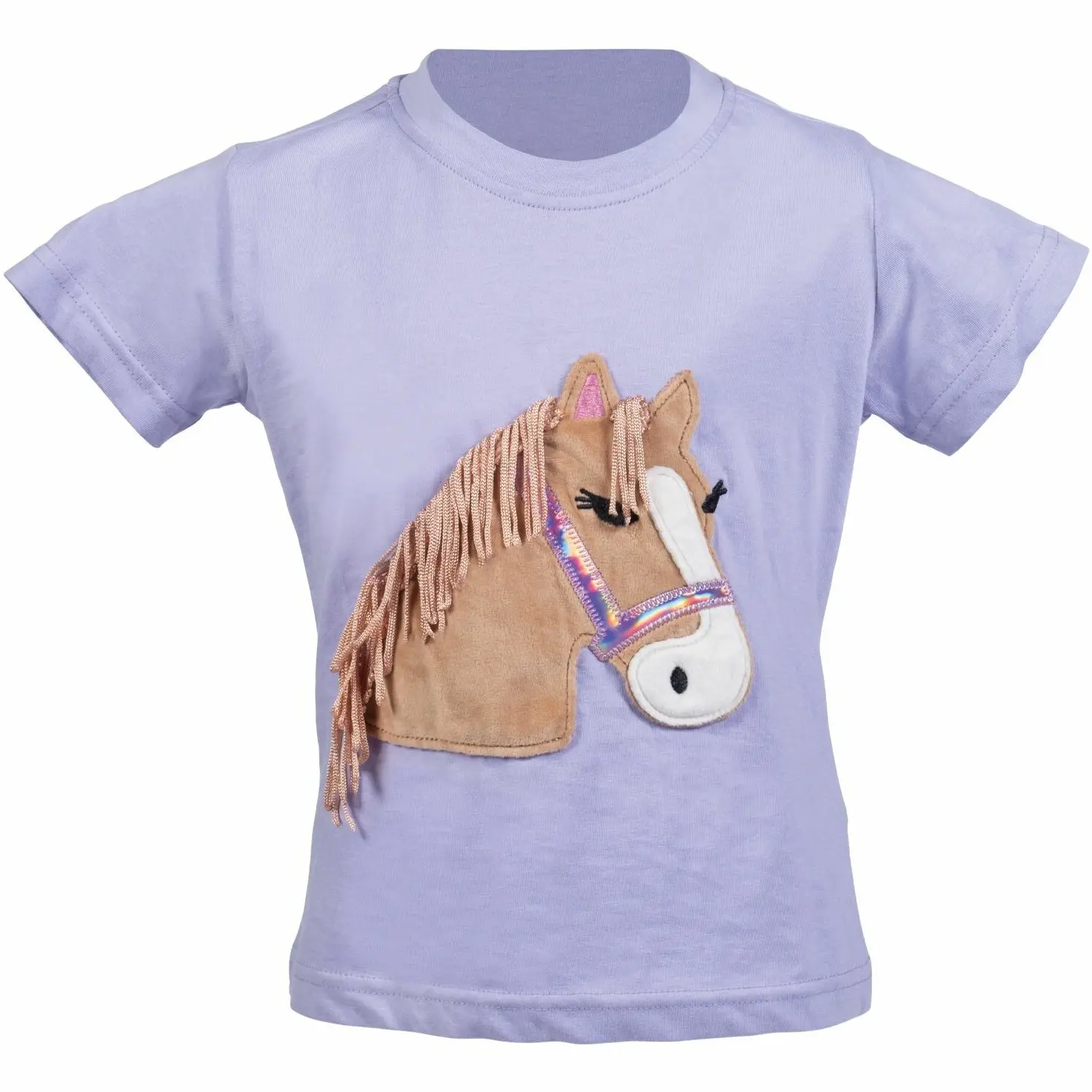 Kinder T-Shirt LOLA FLUFFY lavendel