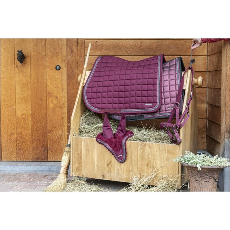 Halfter mit Fleece unterlegt SPARKLING bordeaux