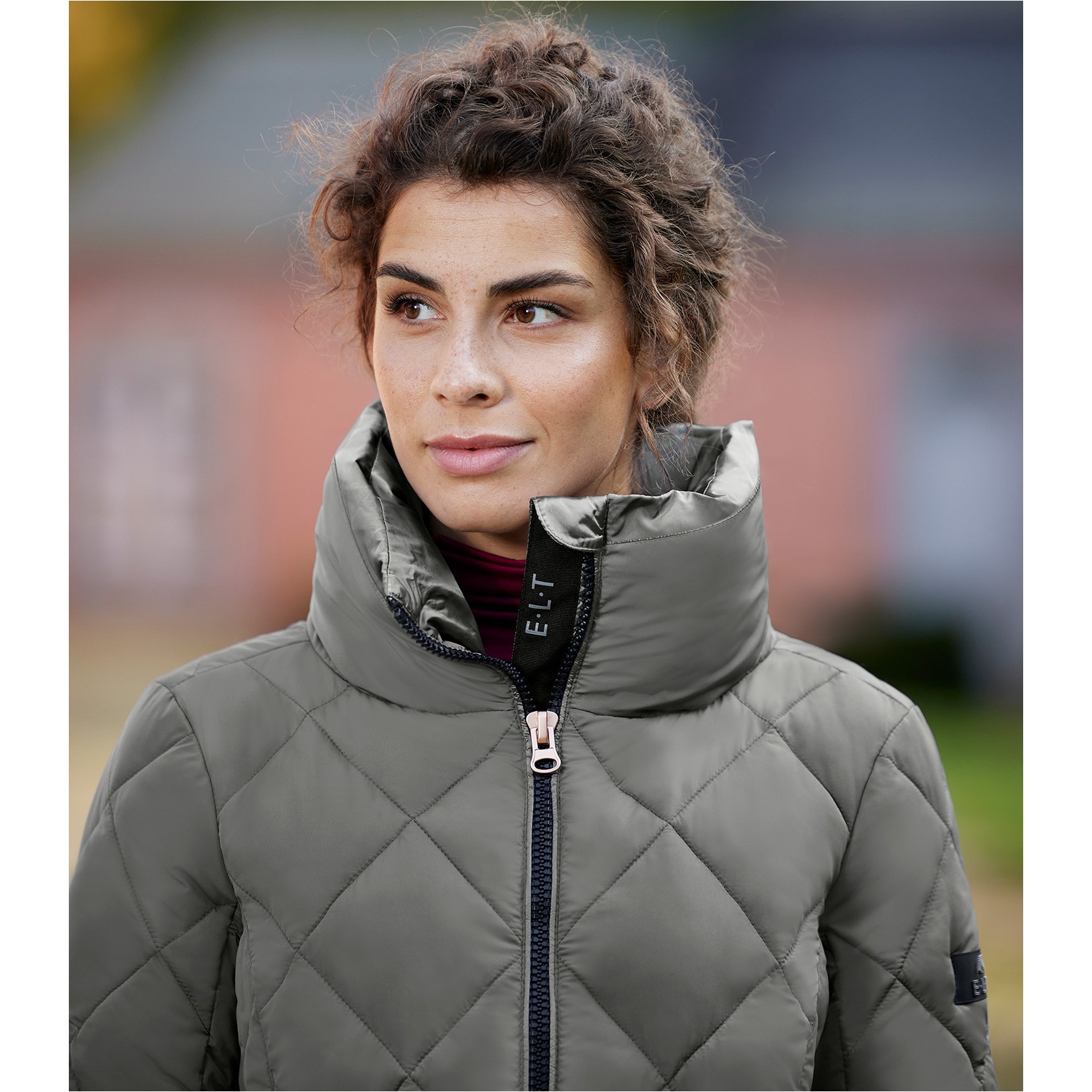 Winter Damen Lightweight Jacke MANCHESTER zinn