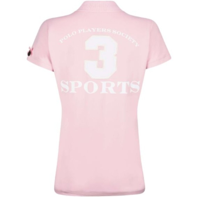 Damen Poloshirt HVPFavouritas EQ pink