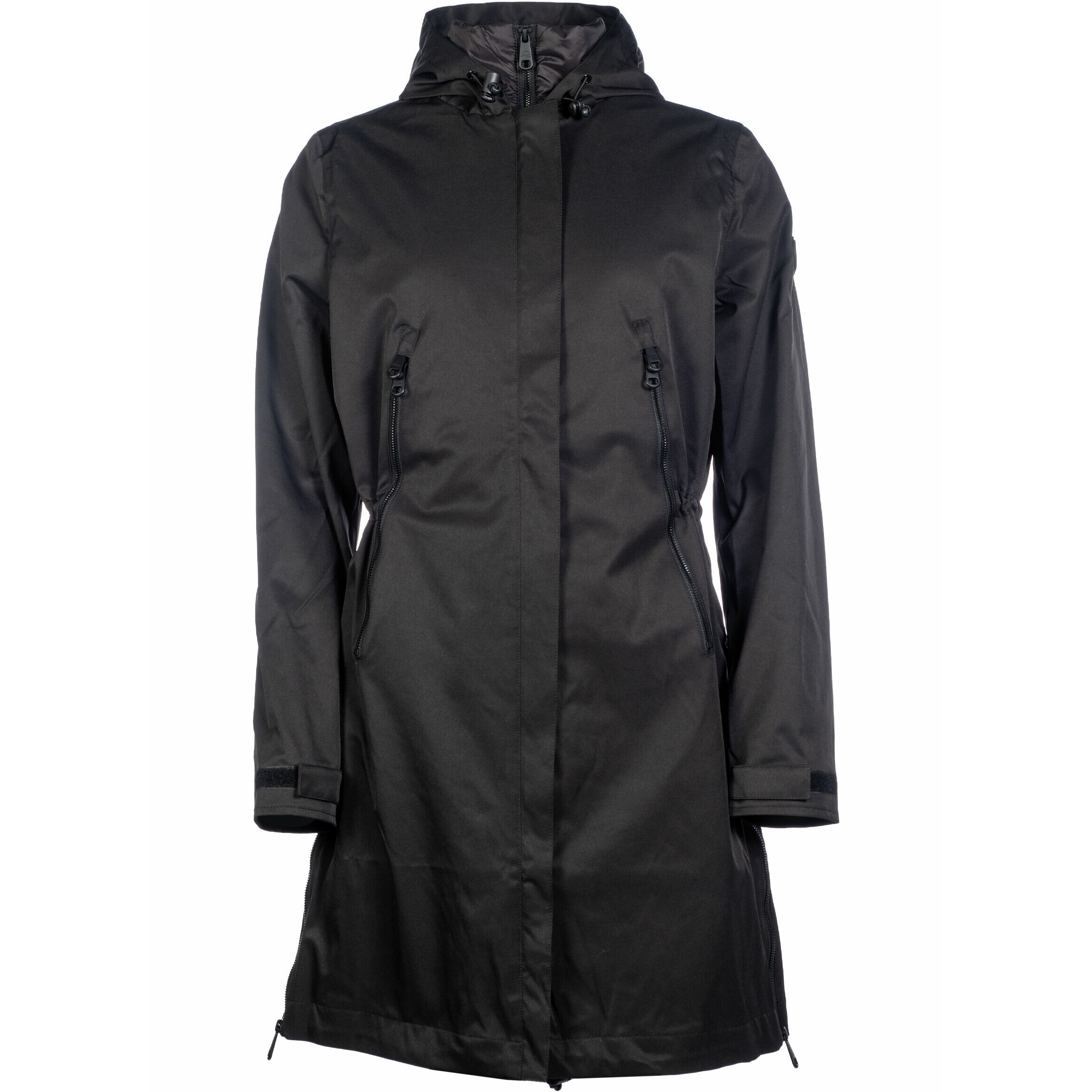 Damen Parka 2 in 1 ALPINE schwarz