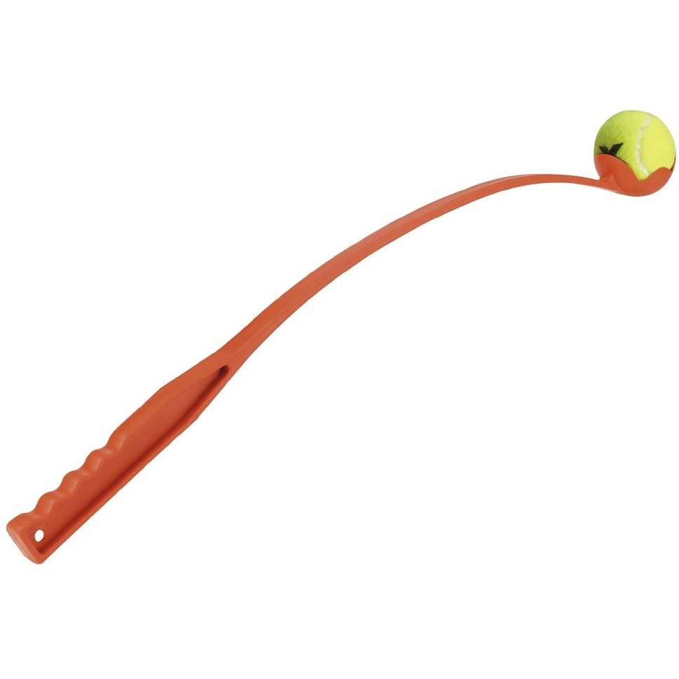 Weitwurfstab mit Tennisball MAXI SPEED farblich sortiert 65cm