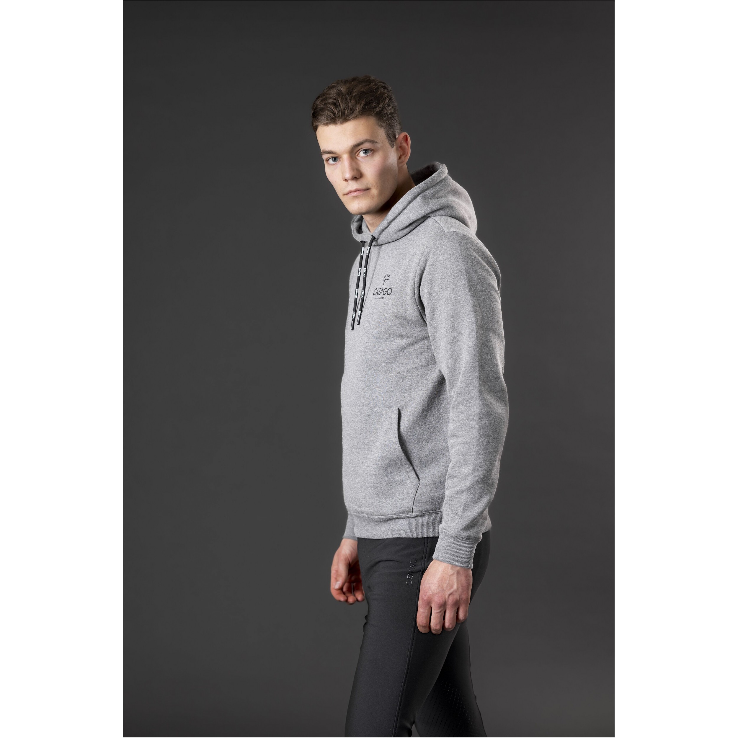 Herren Hoodie ROWAN grau