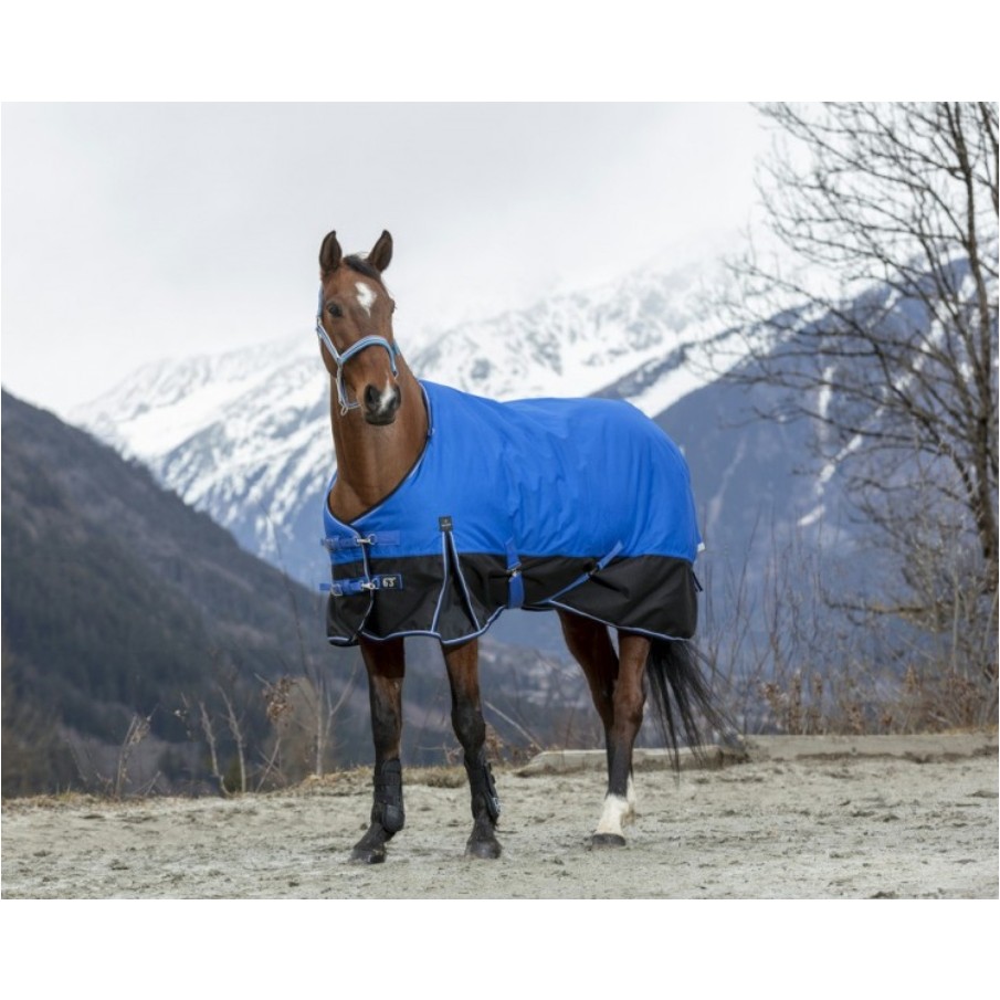 Winterdecke 300g Füllung 1200D TYREX AISANCE blau/schwarz