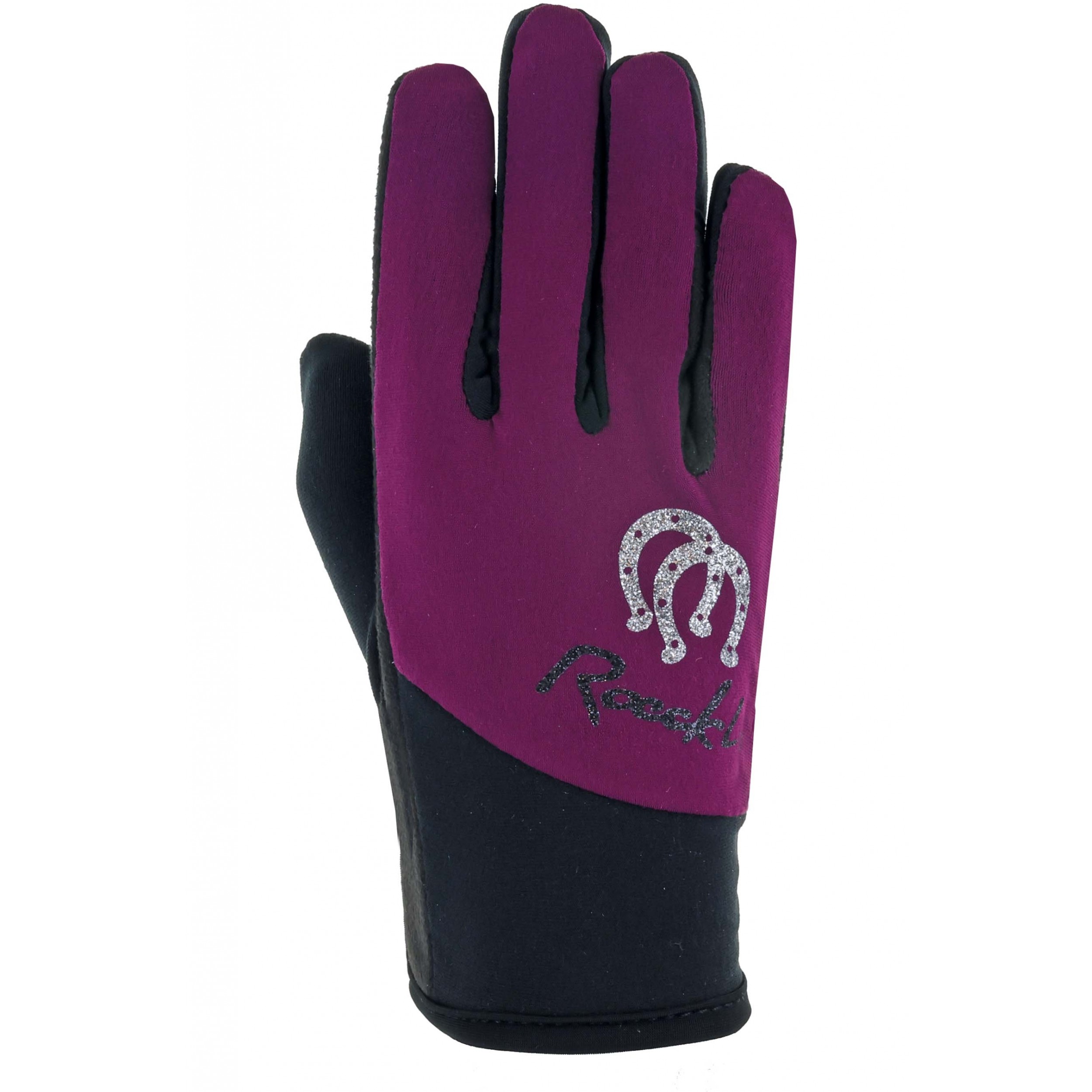 Winter Kinder Reithandschuhe KEYSOE purple magenta