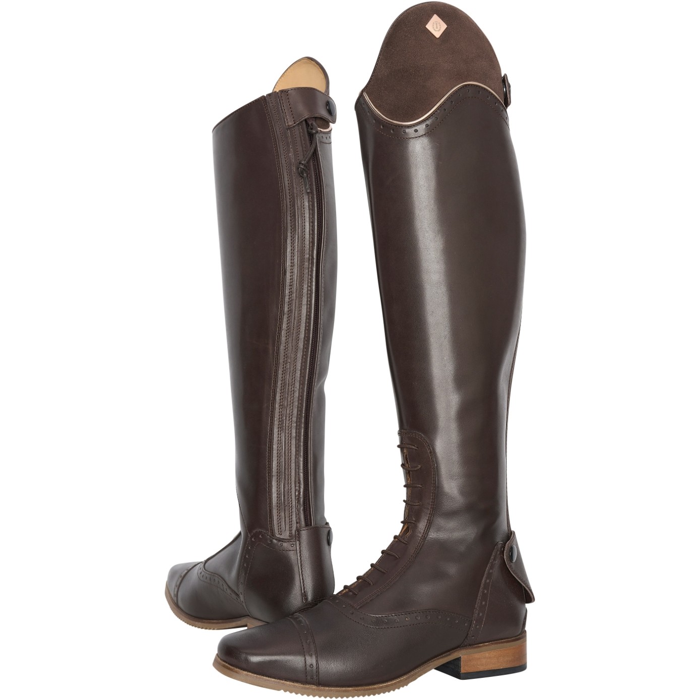 Damen Reitstiefel IRHOlania Echtleder braun