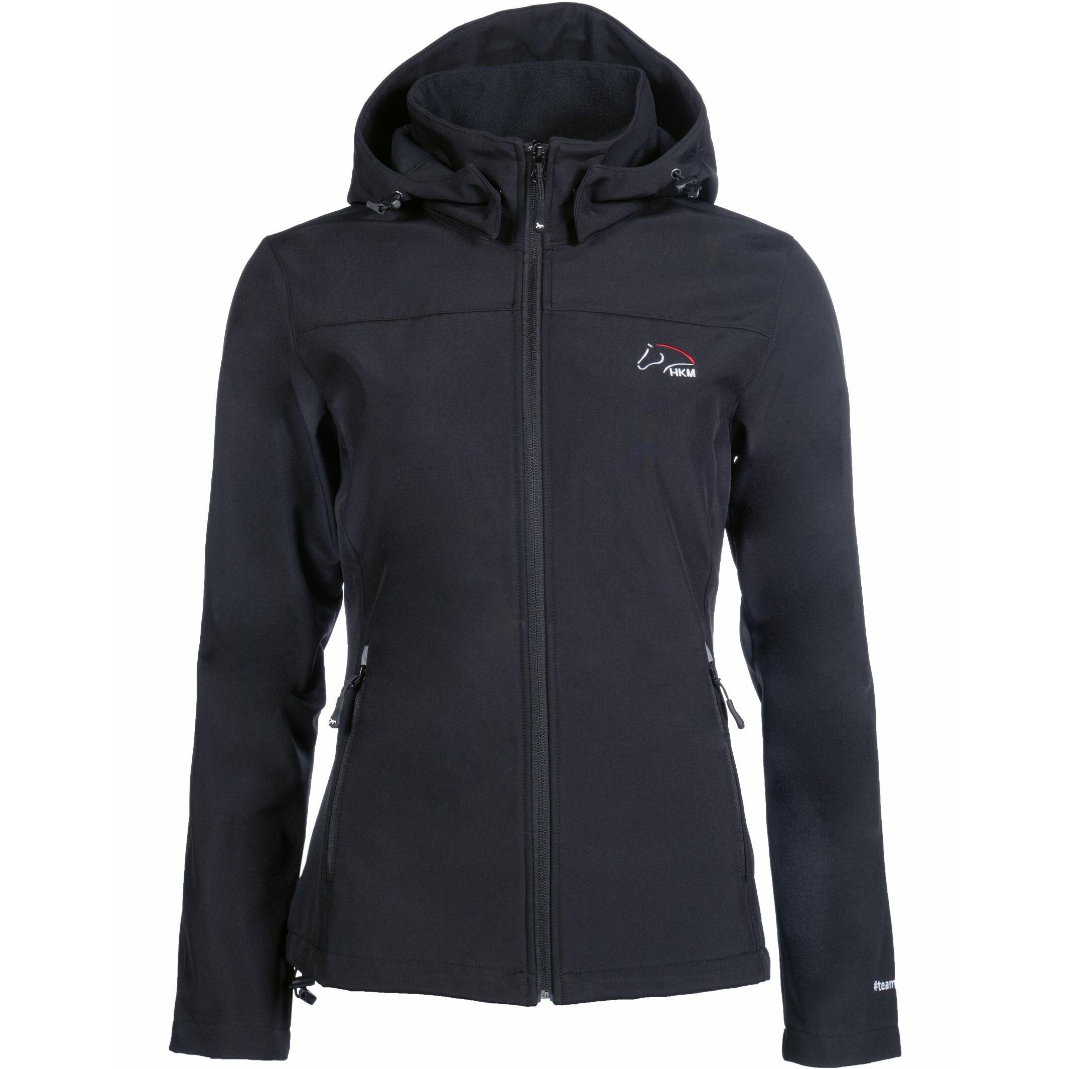 Damen Softshelljacke TEAM schwarz