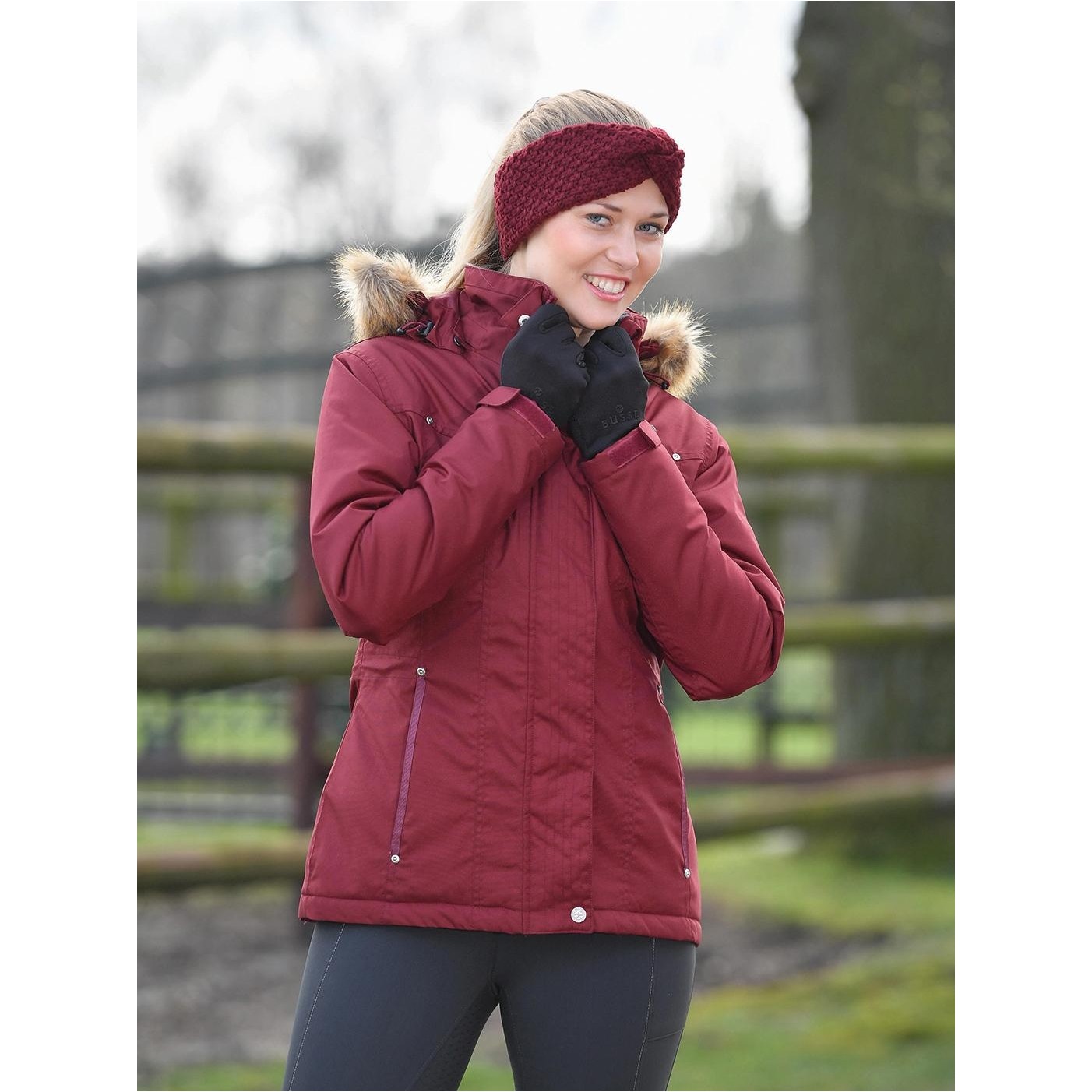 Damen Reitjacke EMBLA wine