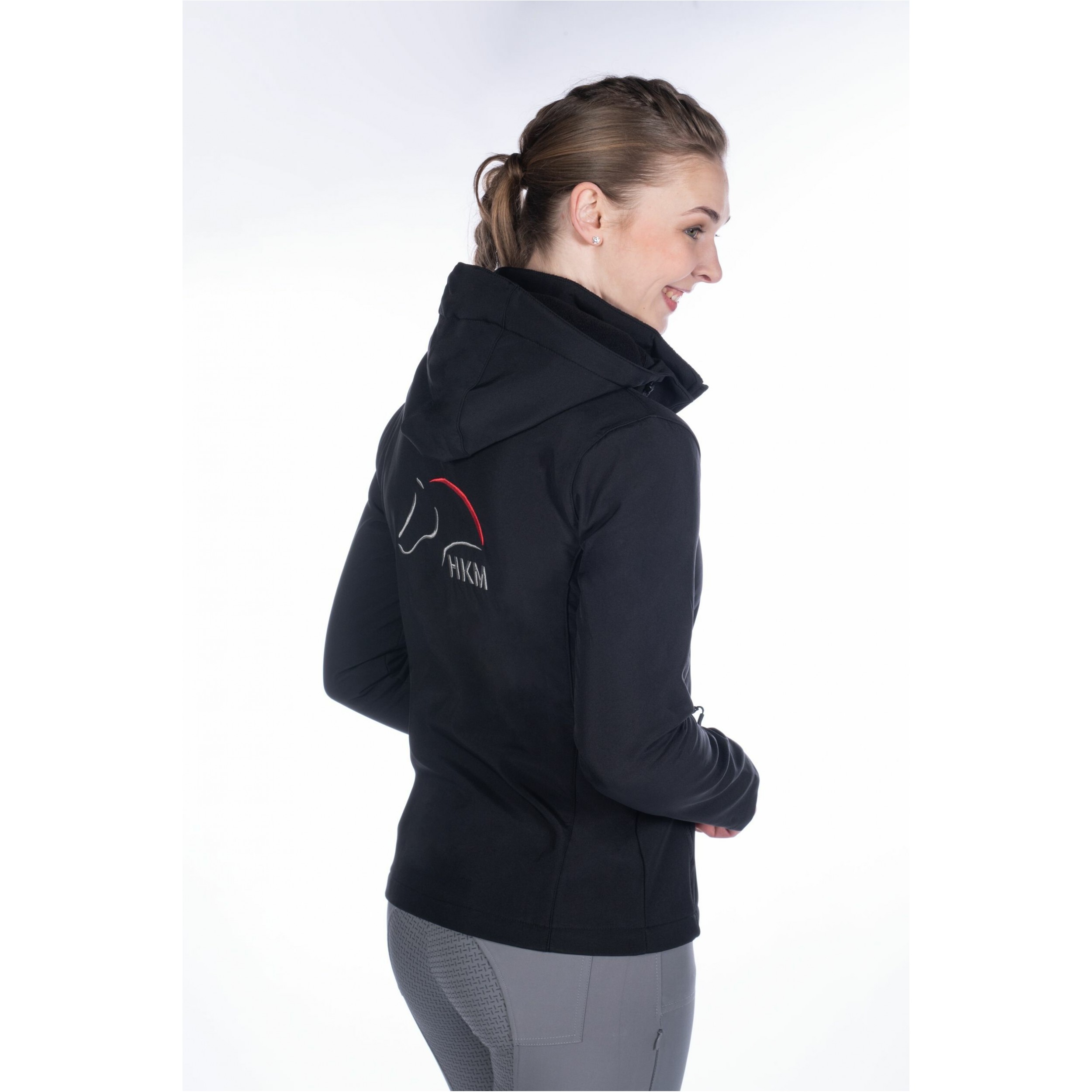 Damen Softshelljacke TEAM schwarz