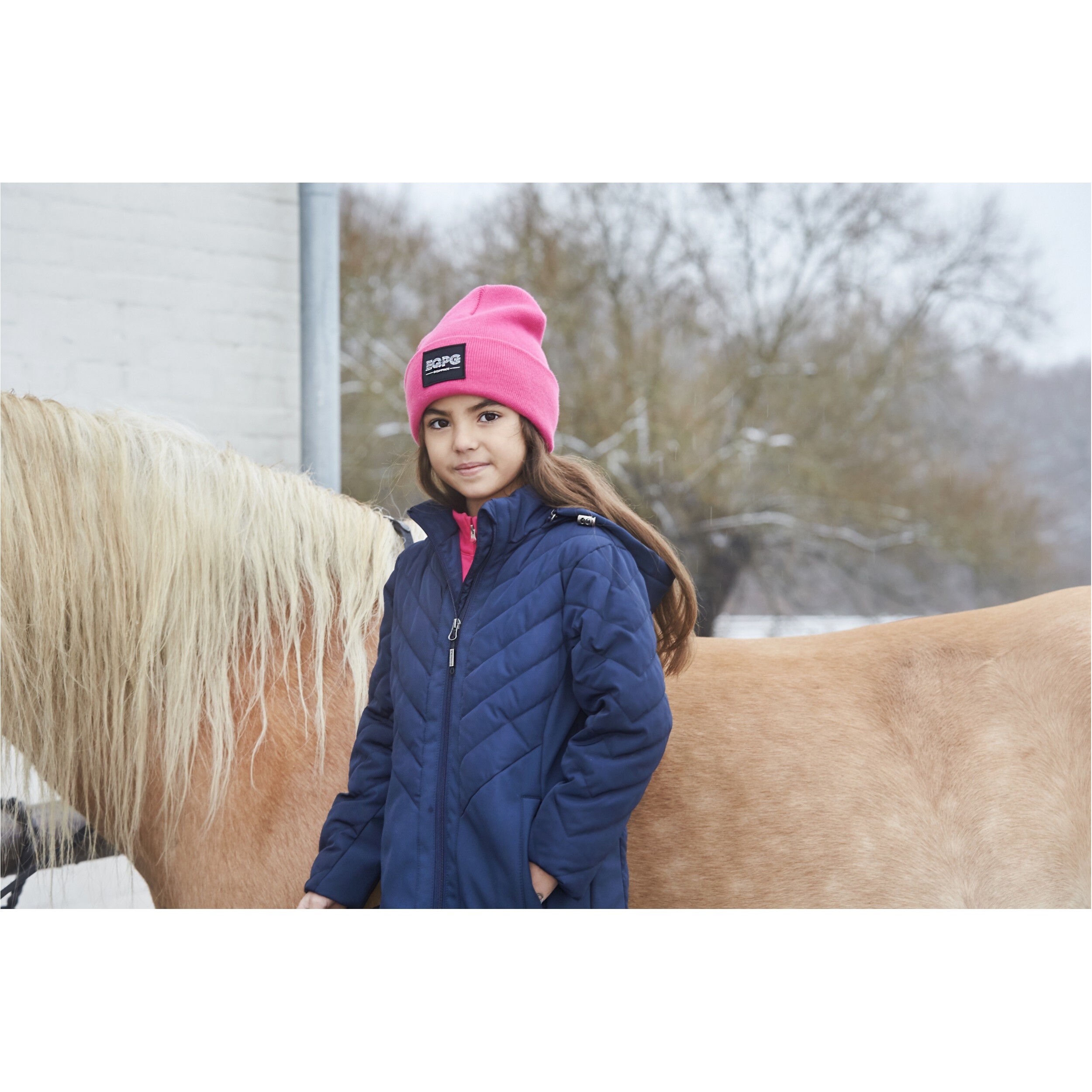 Kinder Langjacke GAIA navy