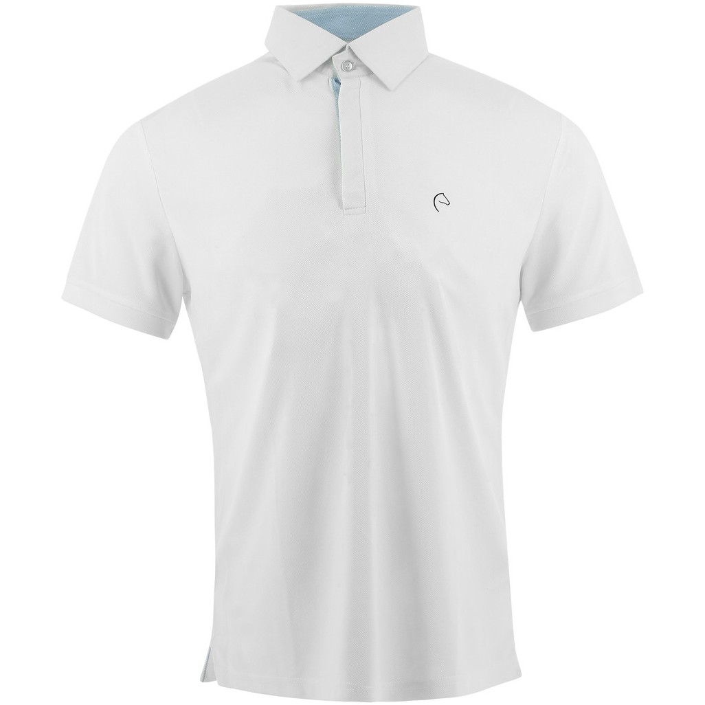 Herren Mesh-Poloshirt EDY weiß