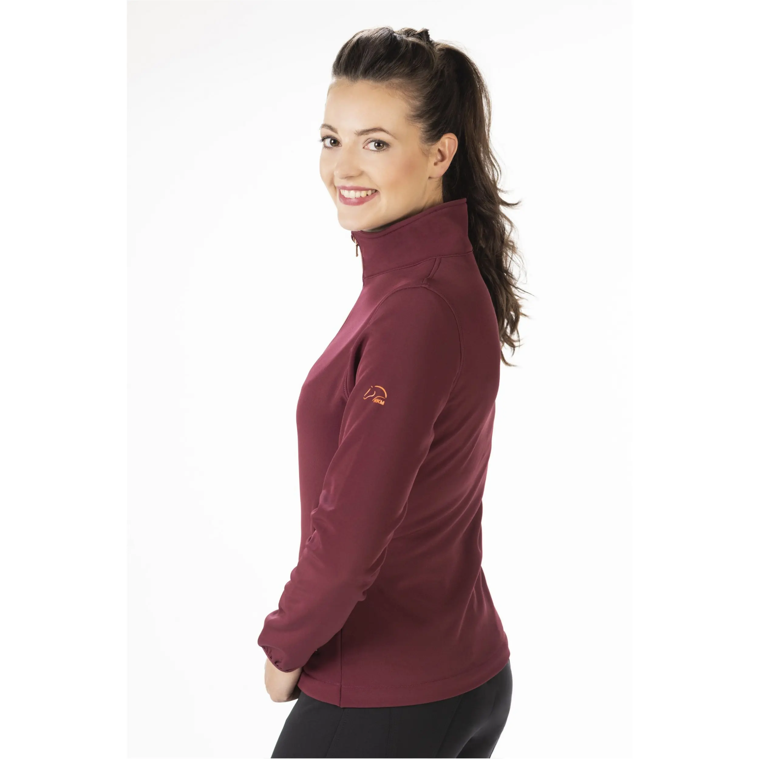 Damen Softshelljacke LILY weinrot