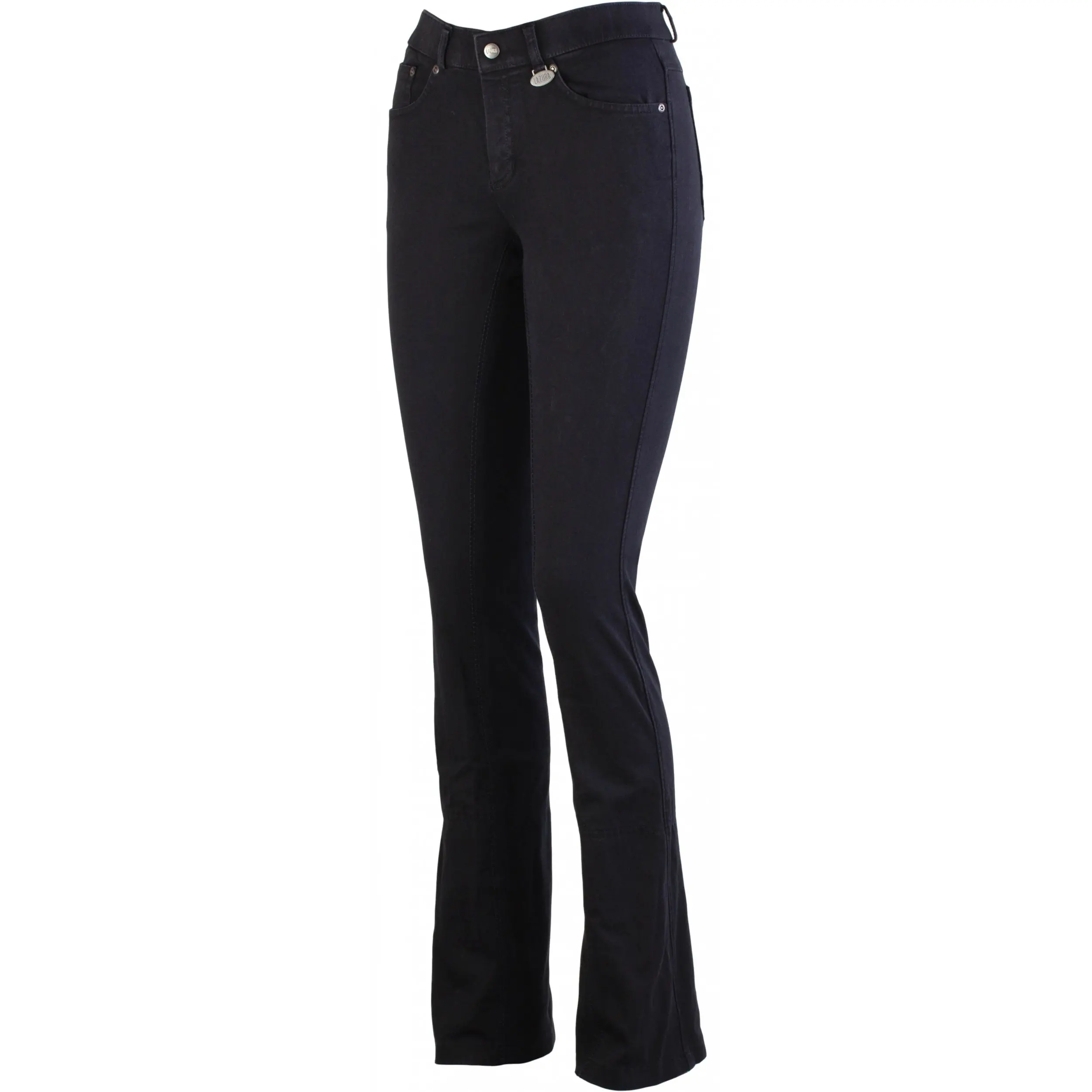 Damen Jodhpur Reithose Vollbesatz DINA Jeans schwarz