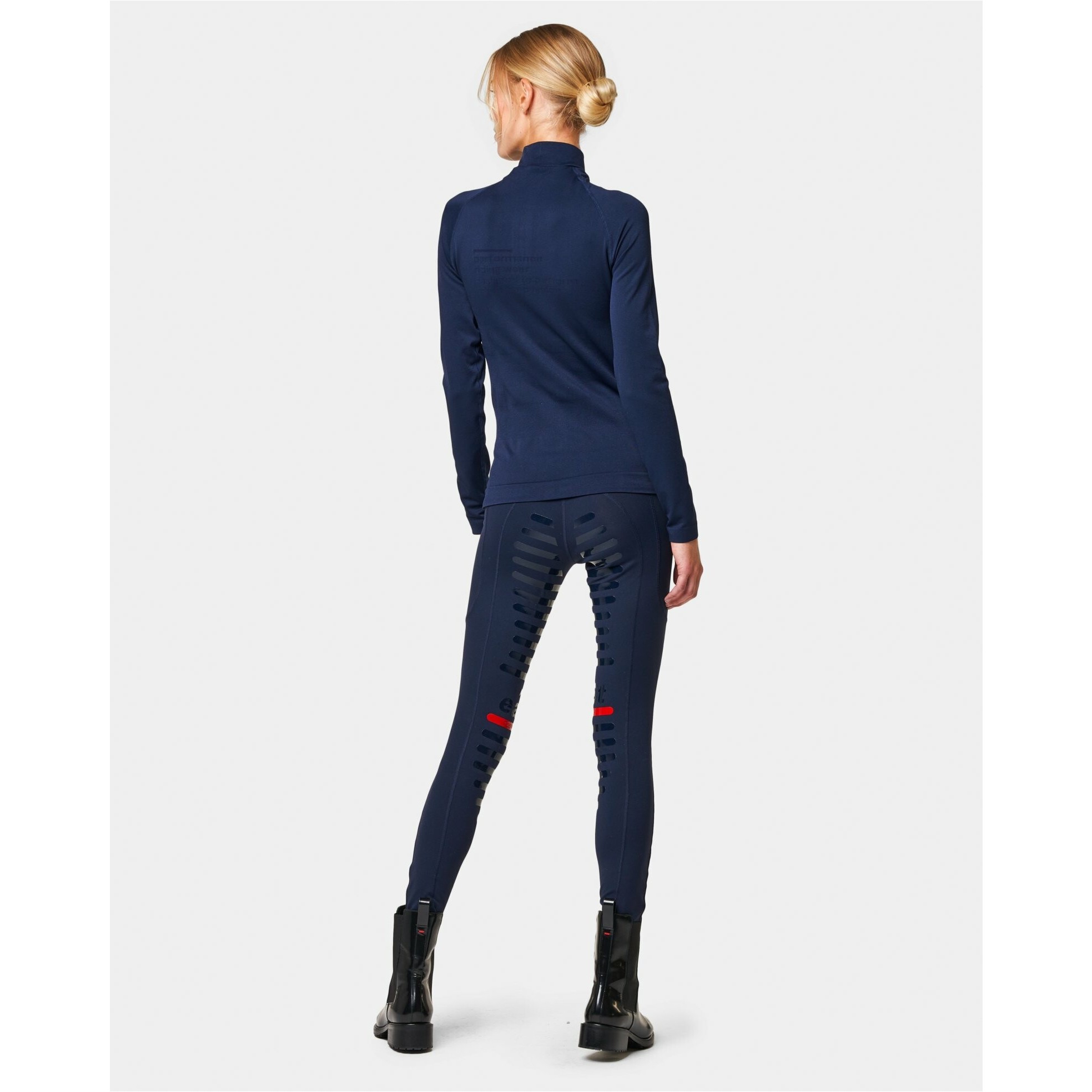 Damen Funktionsshirt SEAMLESS long sleeve midnight blue