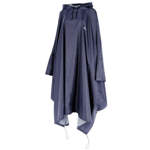 Regenponcho für Erwachsene blau