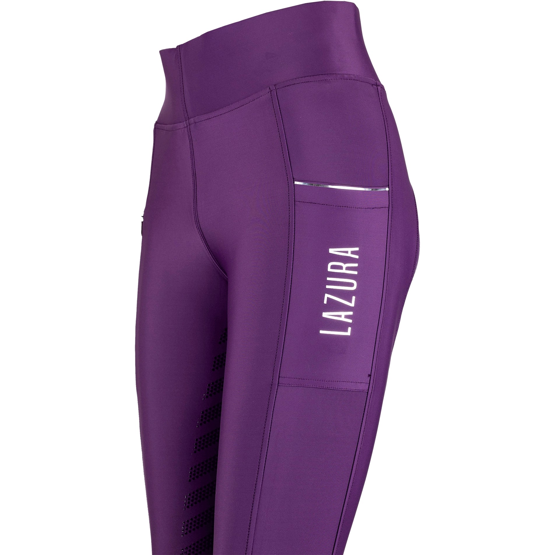 Damen Reitleggings Silikon Vollbesatz FENJA mauve