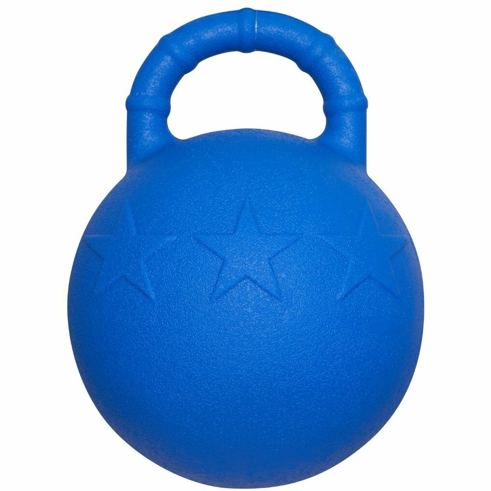 Fun Ball mit Griff IRH royal blau 25cm