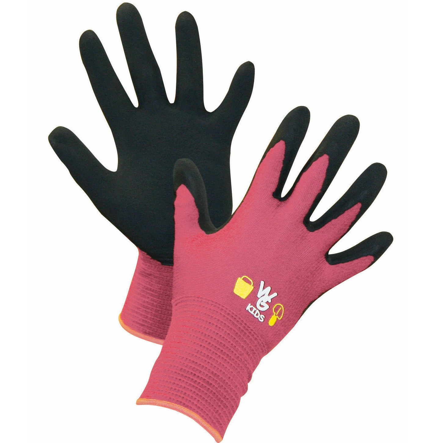 Kinder Handschuhe latexbeschichtet pink