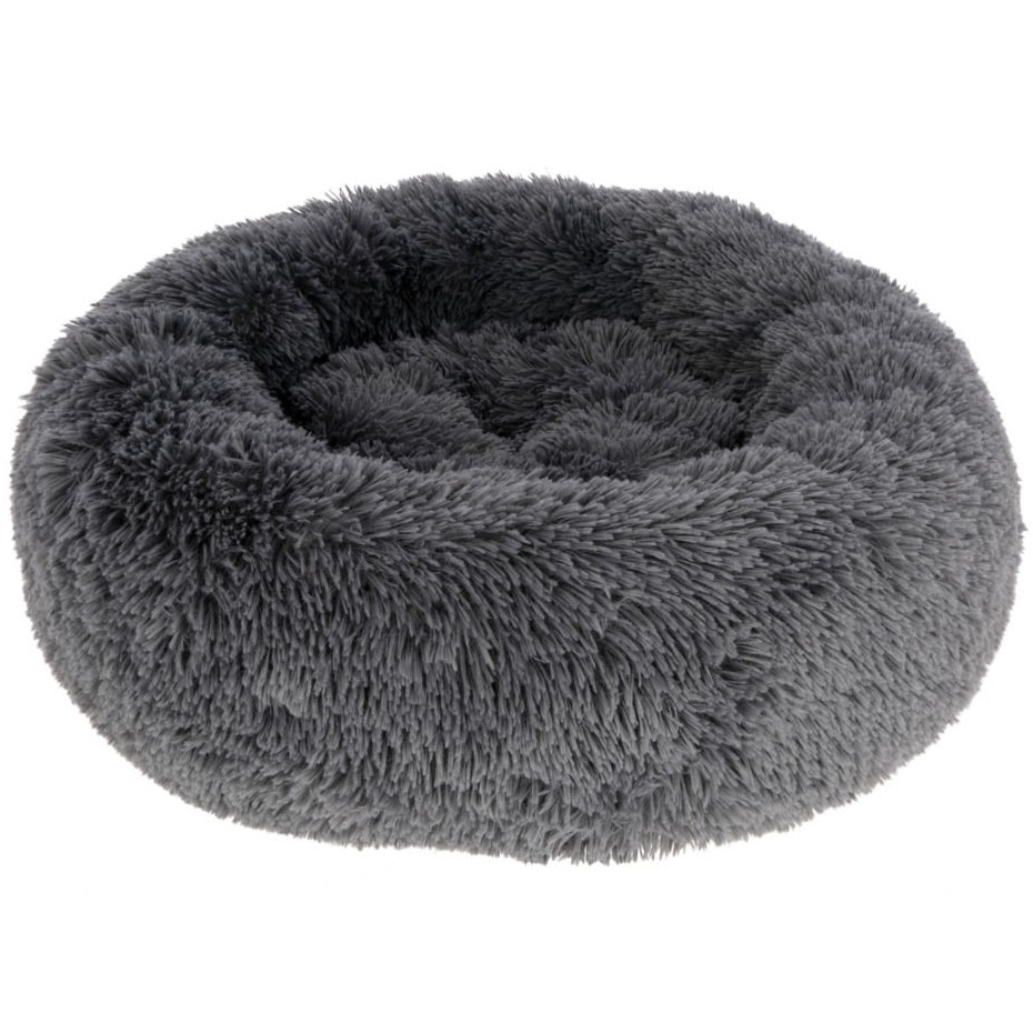 Kuschelbett FLUFFY grau