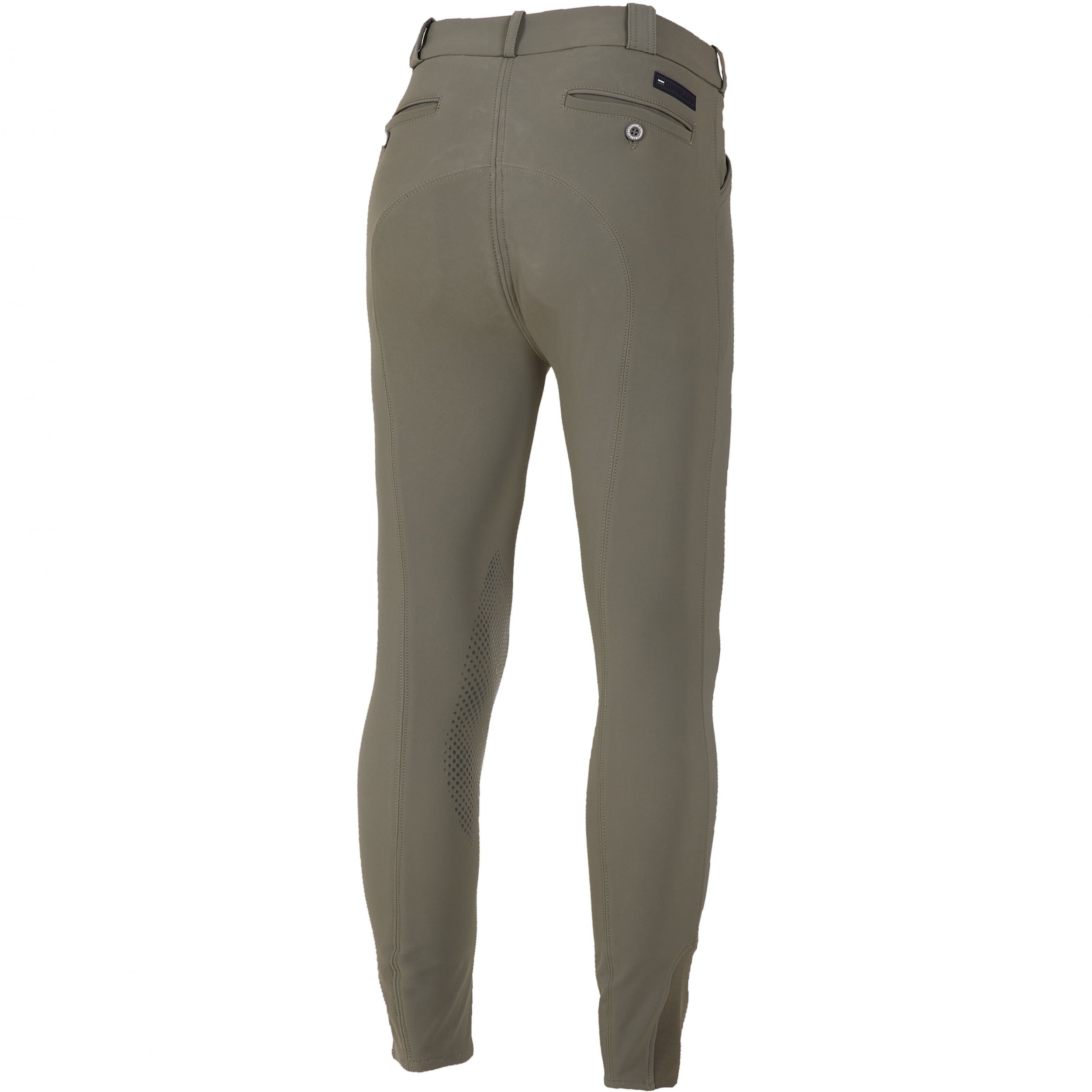 Herren Reithose Silikon Kniebesatz KLKenton E-Tec green castor