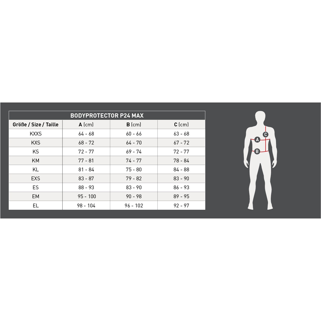 Bodyprotektor P24 Max schwarz