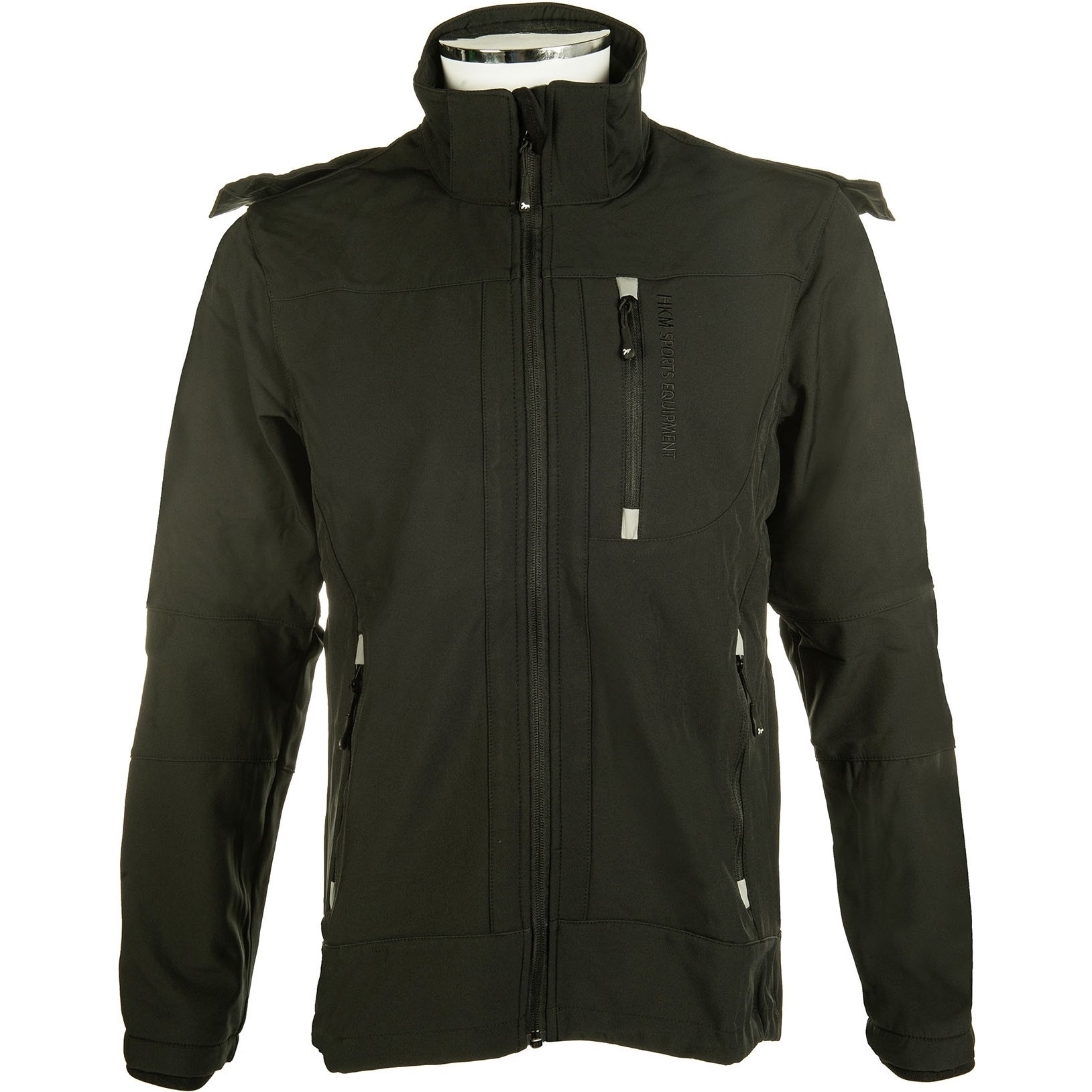 Herren Reitjacke SPORT Softshell schwarz