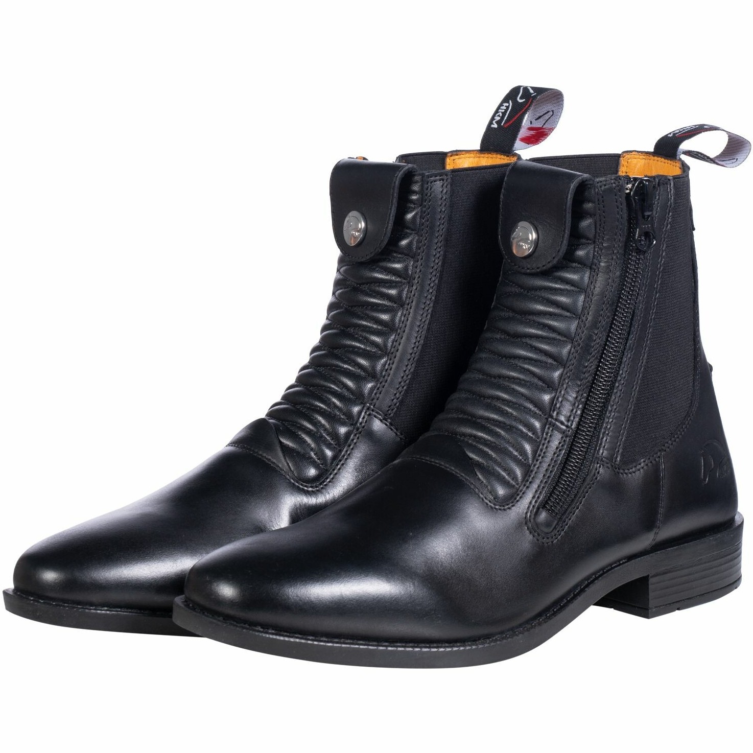 Damen Reitstiefeletten KILLARNEY Echtleder schwarz