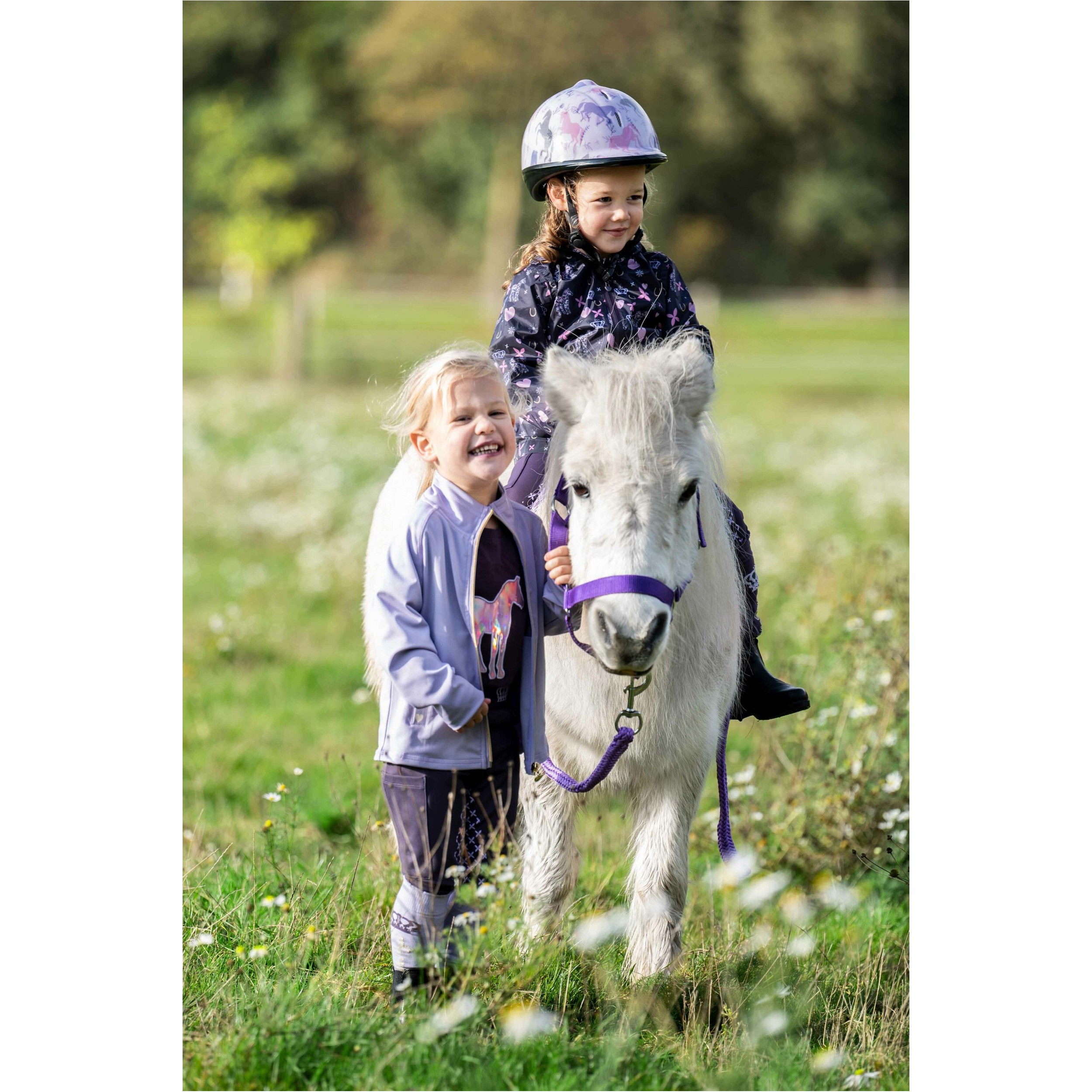 Kinder Funktionsjacke LOLA lavendel