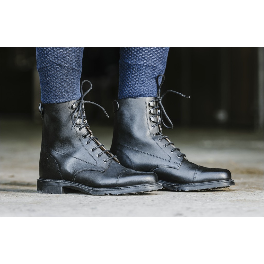 Reitstiefeletten DANDY Echtleder schwarz