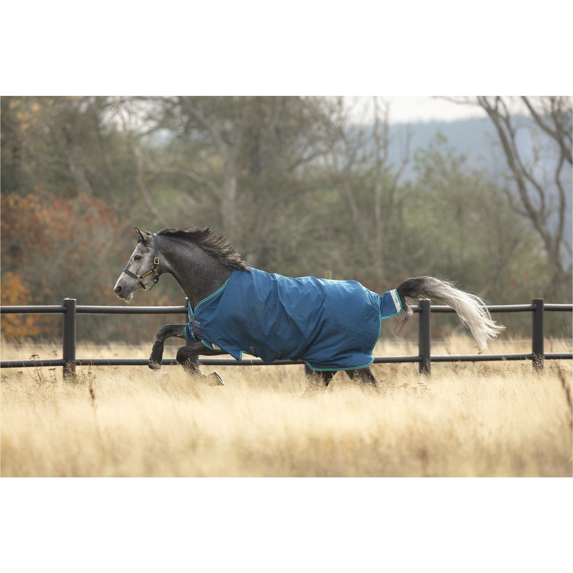 Outdoordecke 1000D RHINO Original Turnout Lite navy/aqua