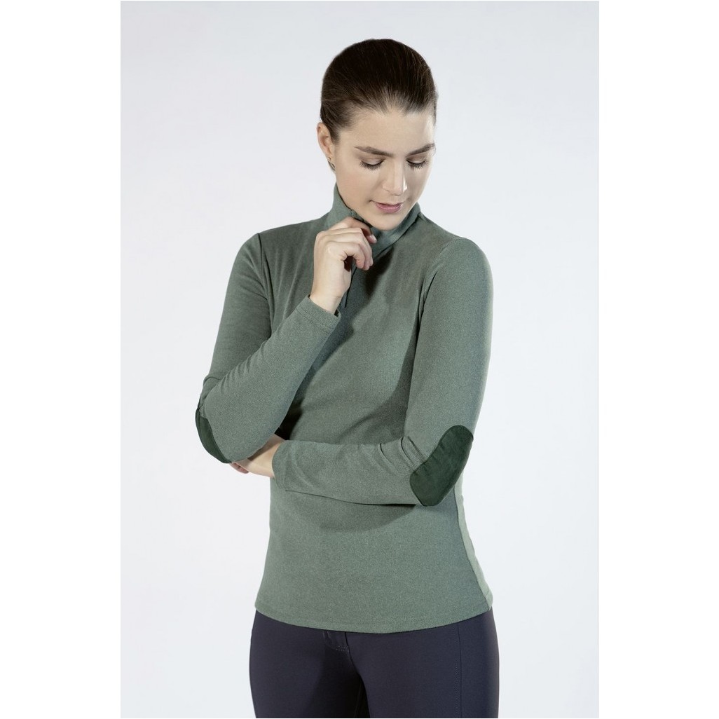 Damen Funktionsshirt SUPERSOFT dunkelgrün