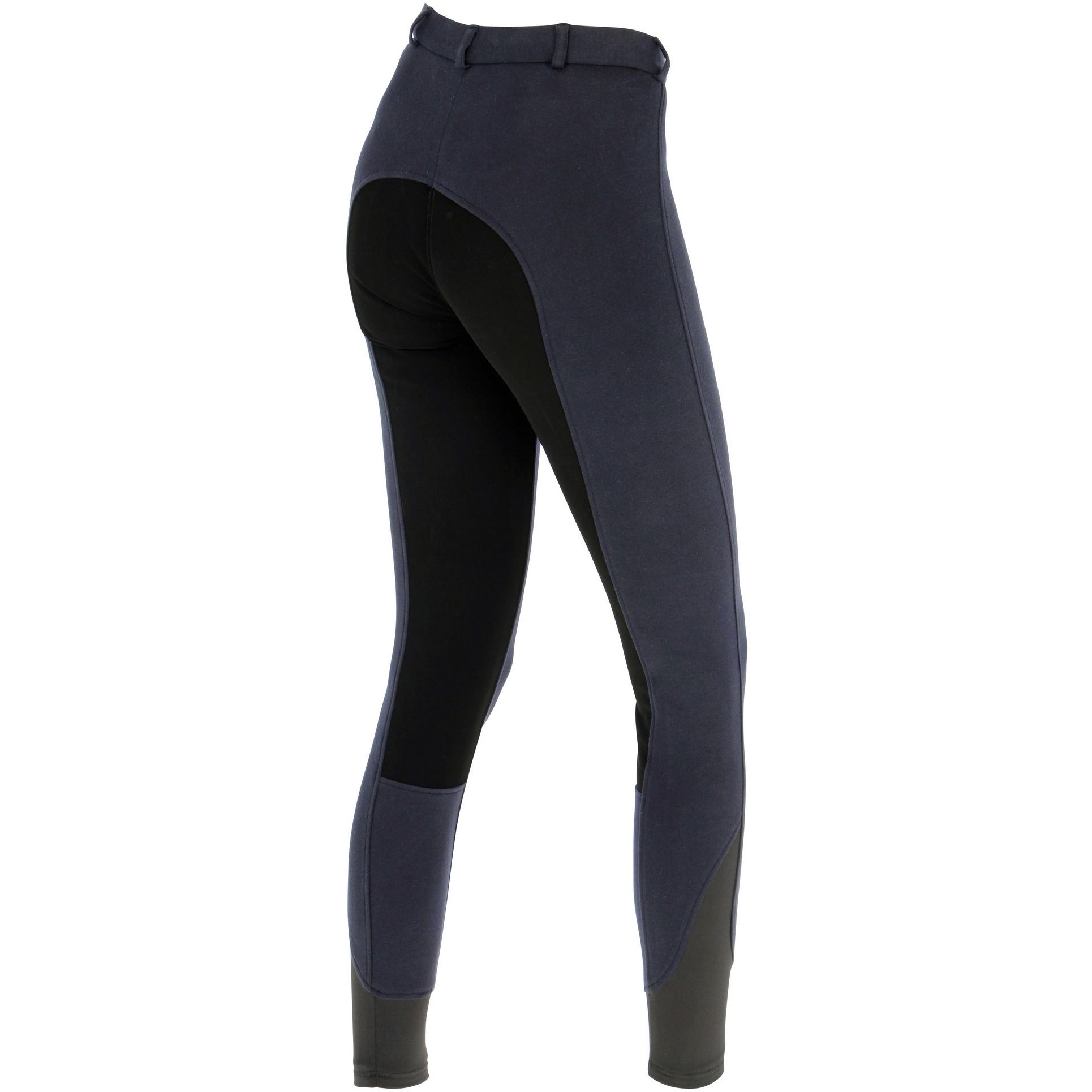 Damen Reithose Vollbesatz ECONOMIC blau